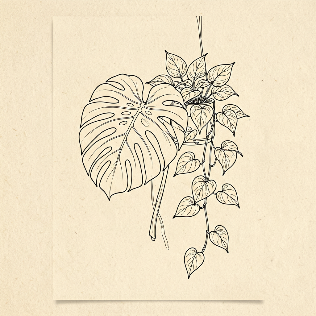 Monstera Line