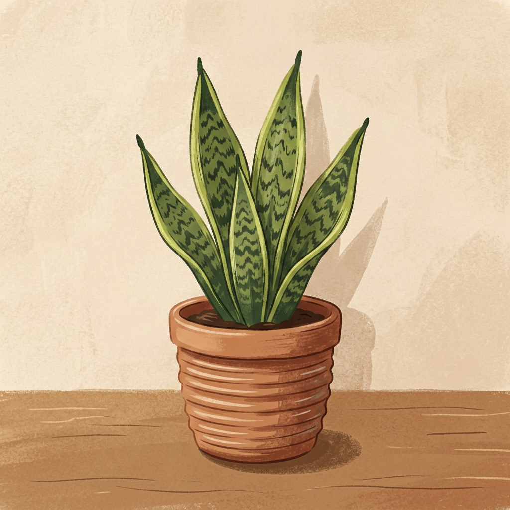 Snake Plant Nook