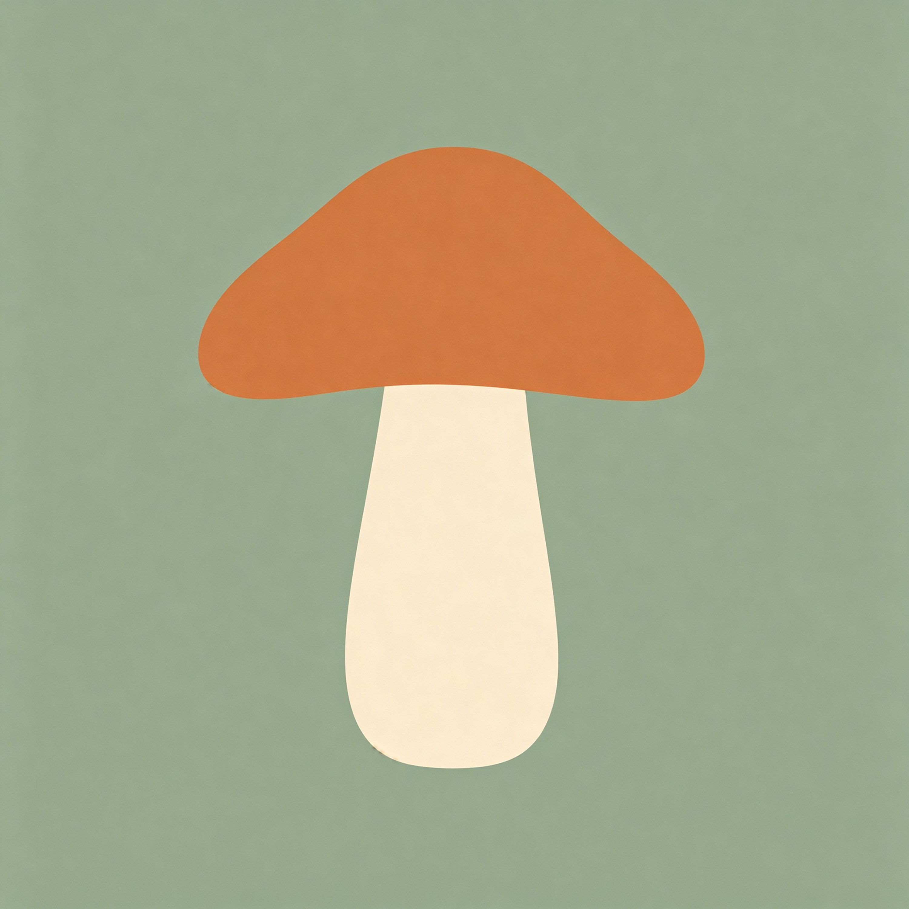 Single Mushroom