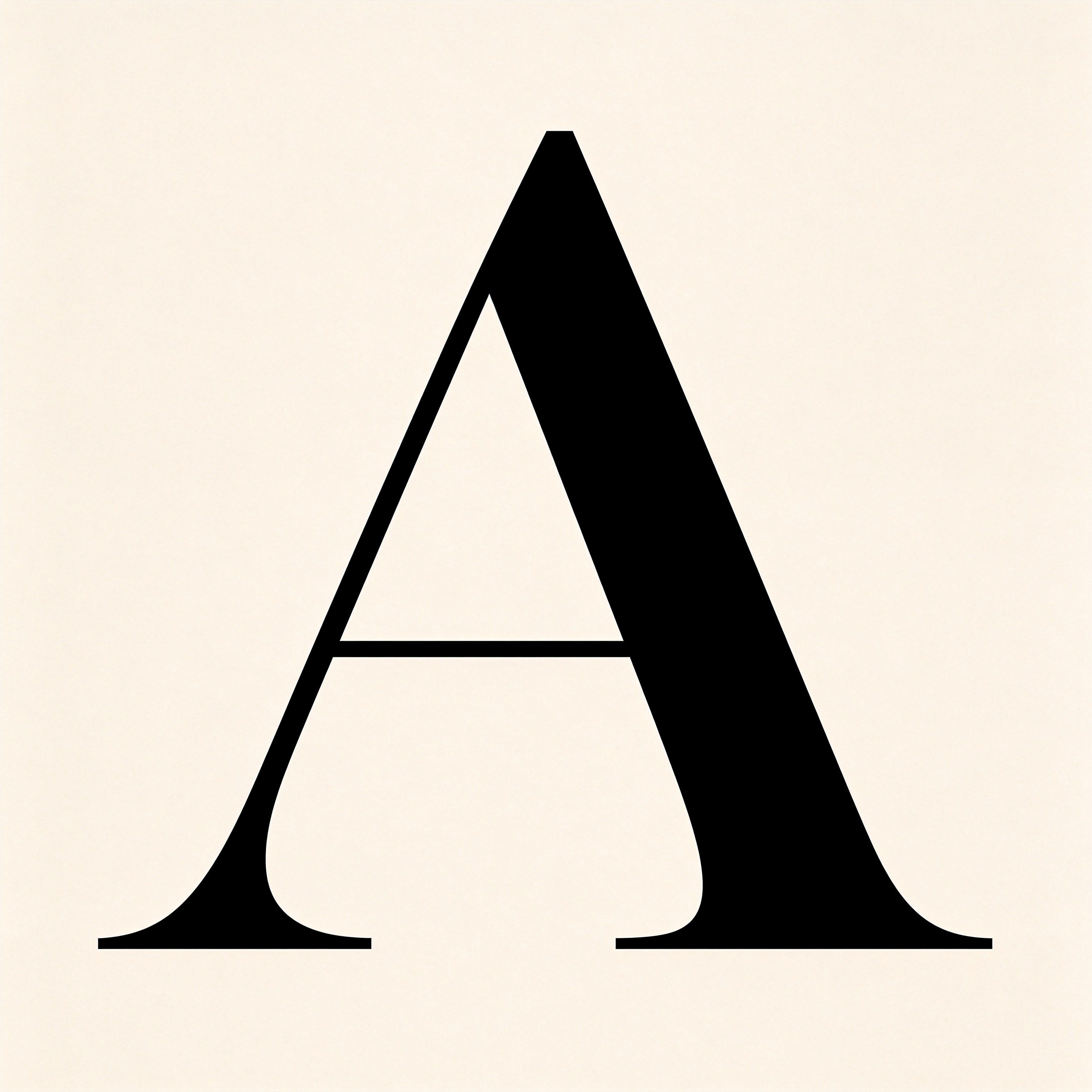 Letter A