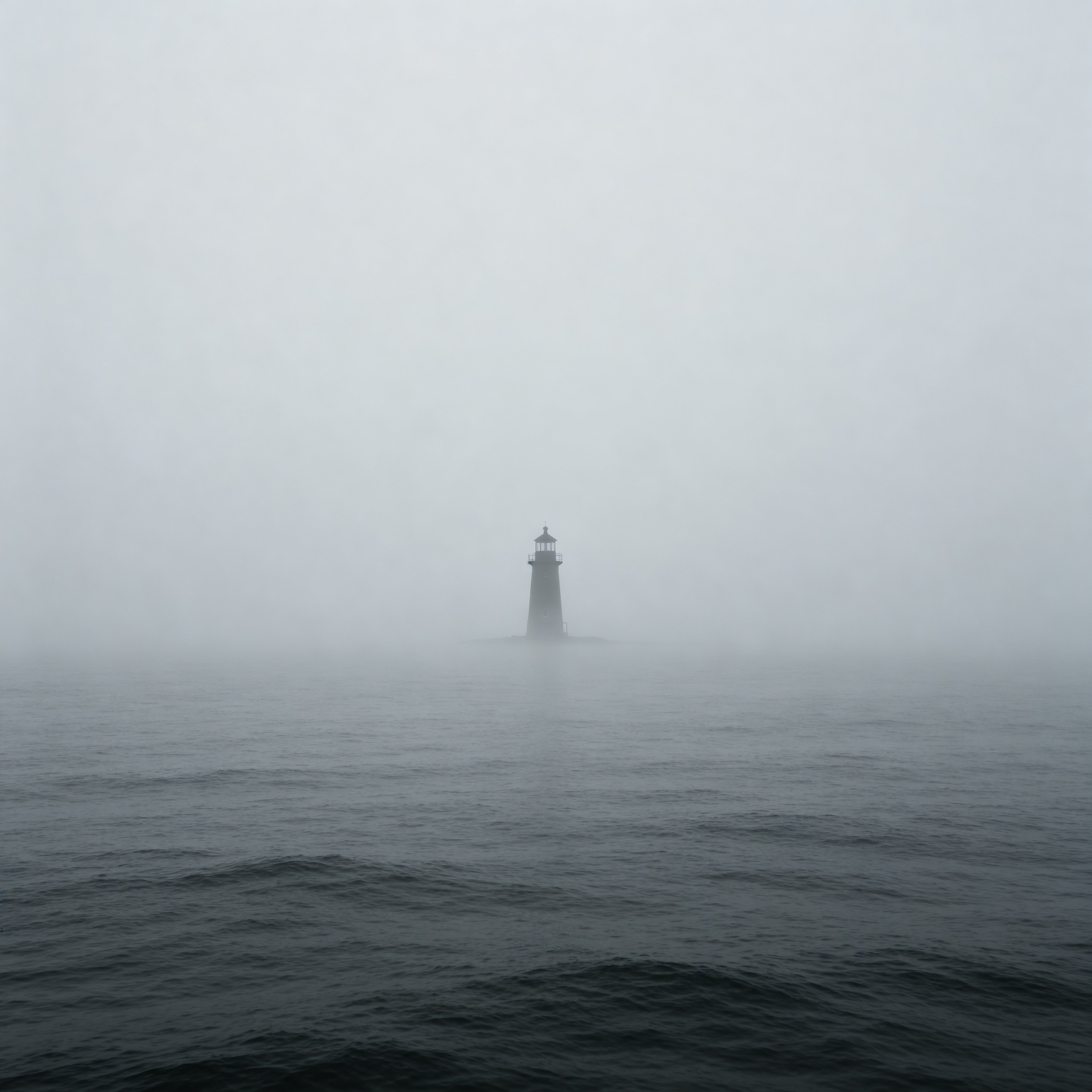 Lighthouse in Fog
