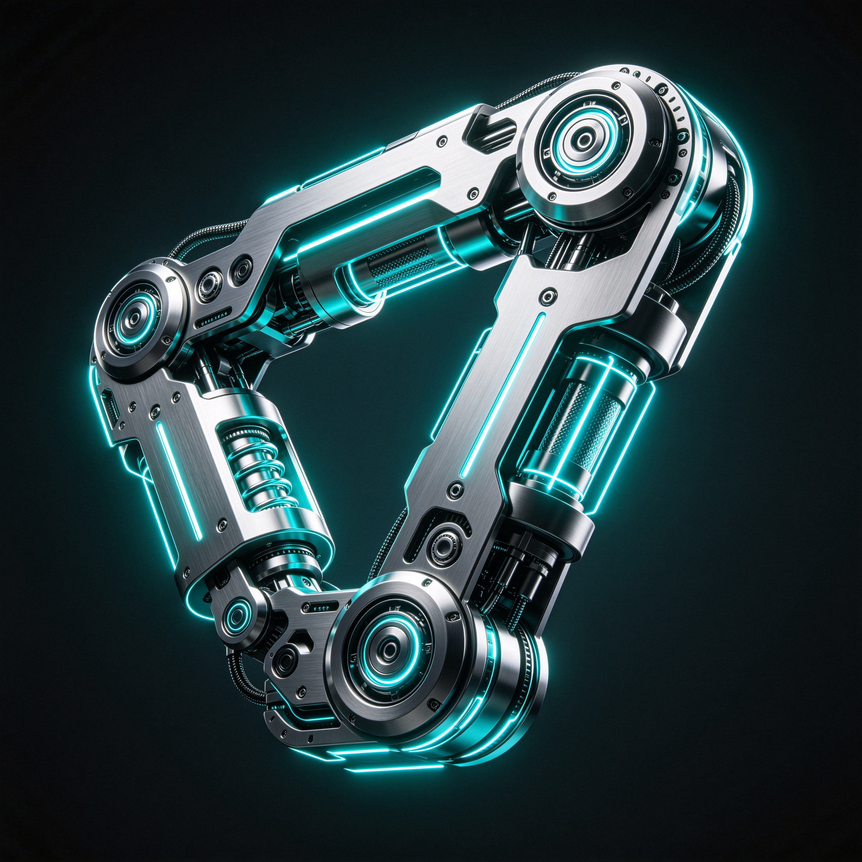 Mechanical Arm Close-up