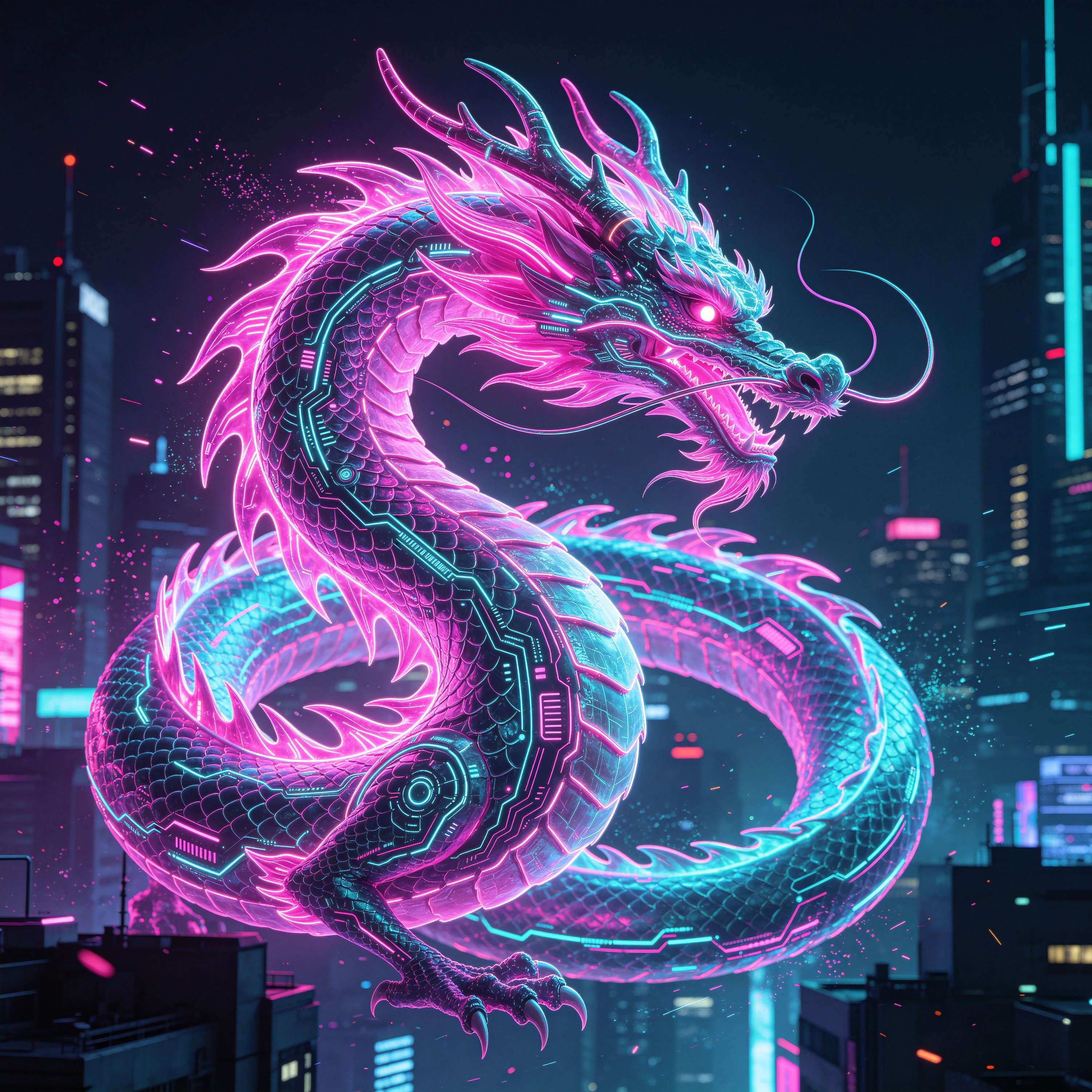 Neon Dragon