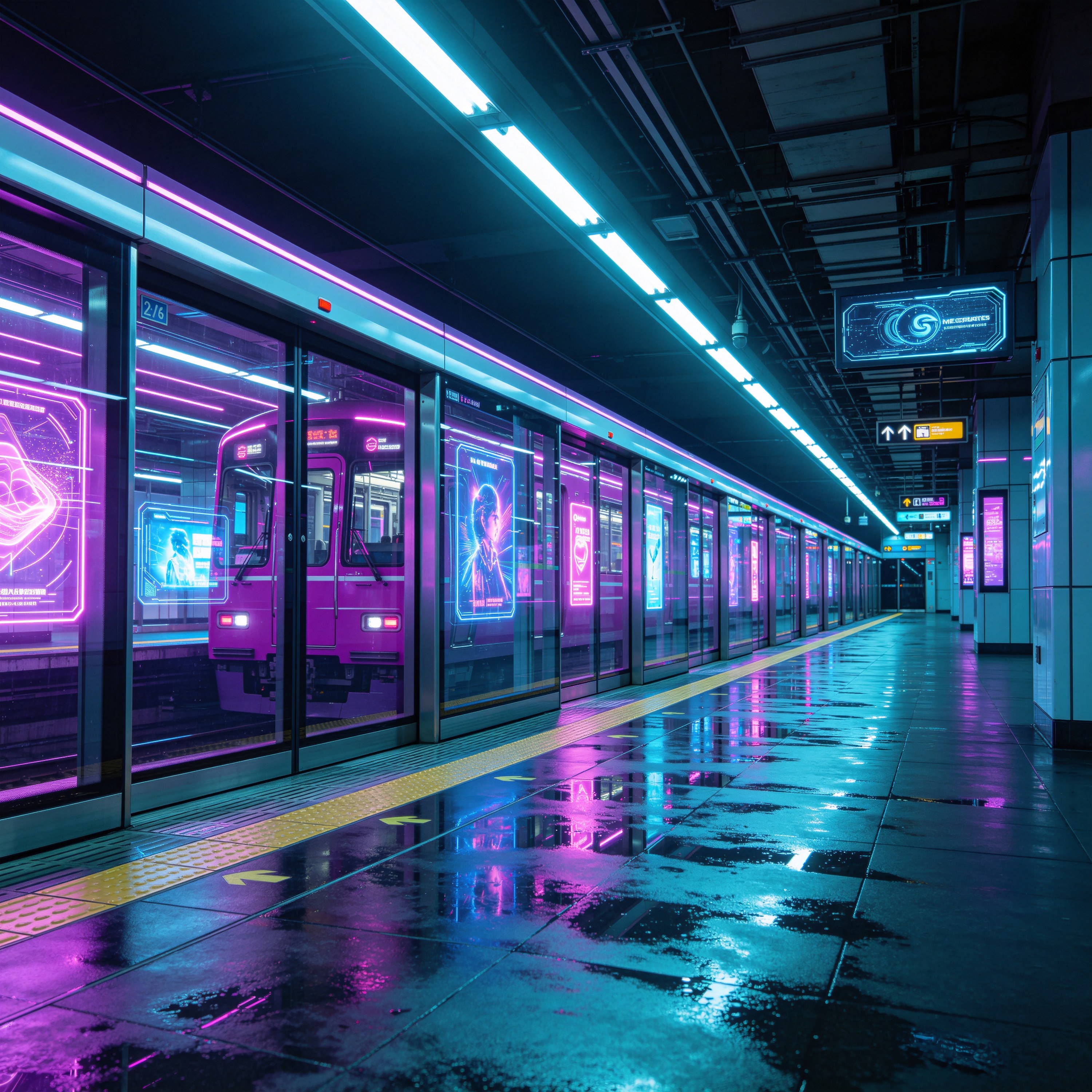 Futuristic Subway