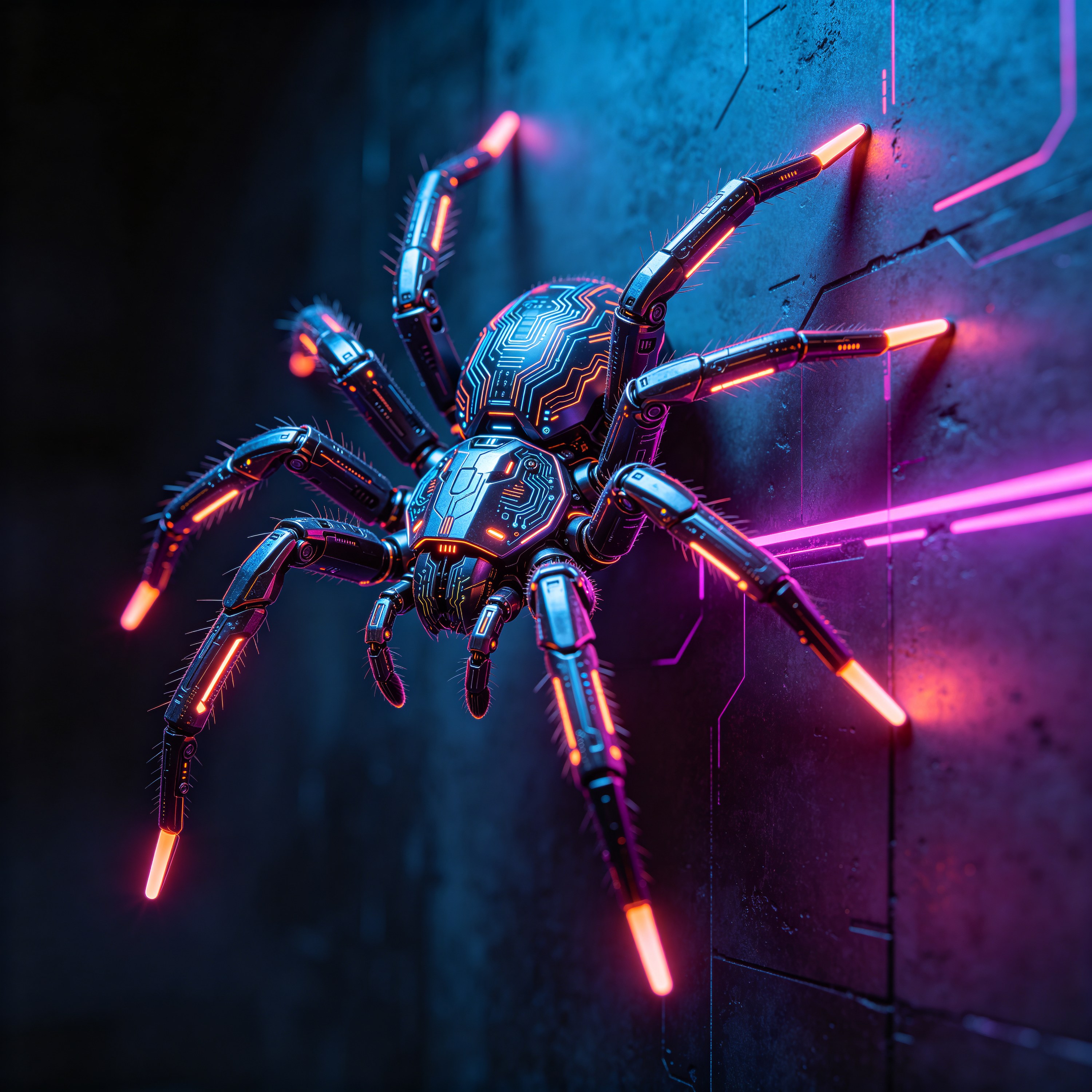 Neon Spider