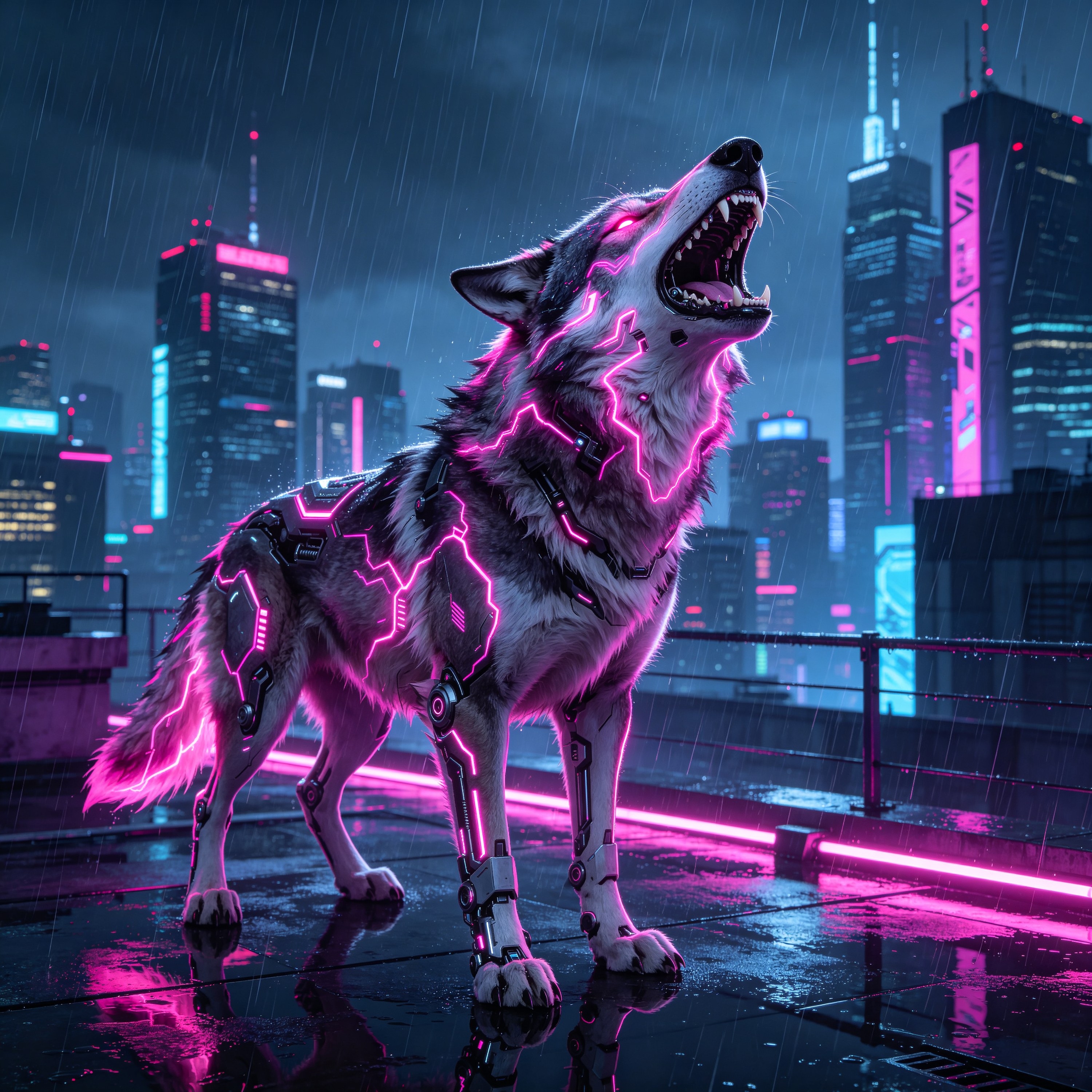 Neon Wolf