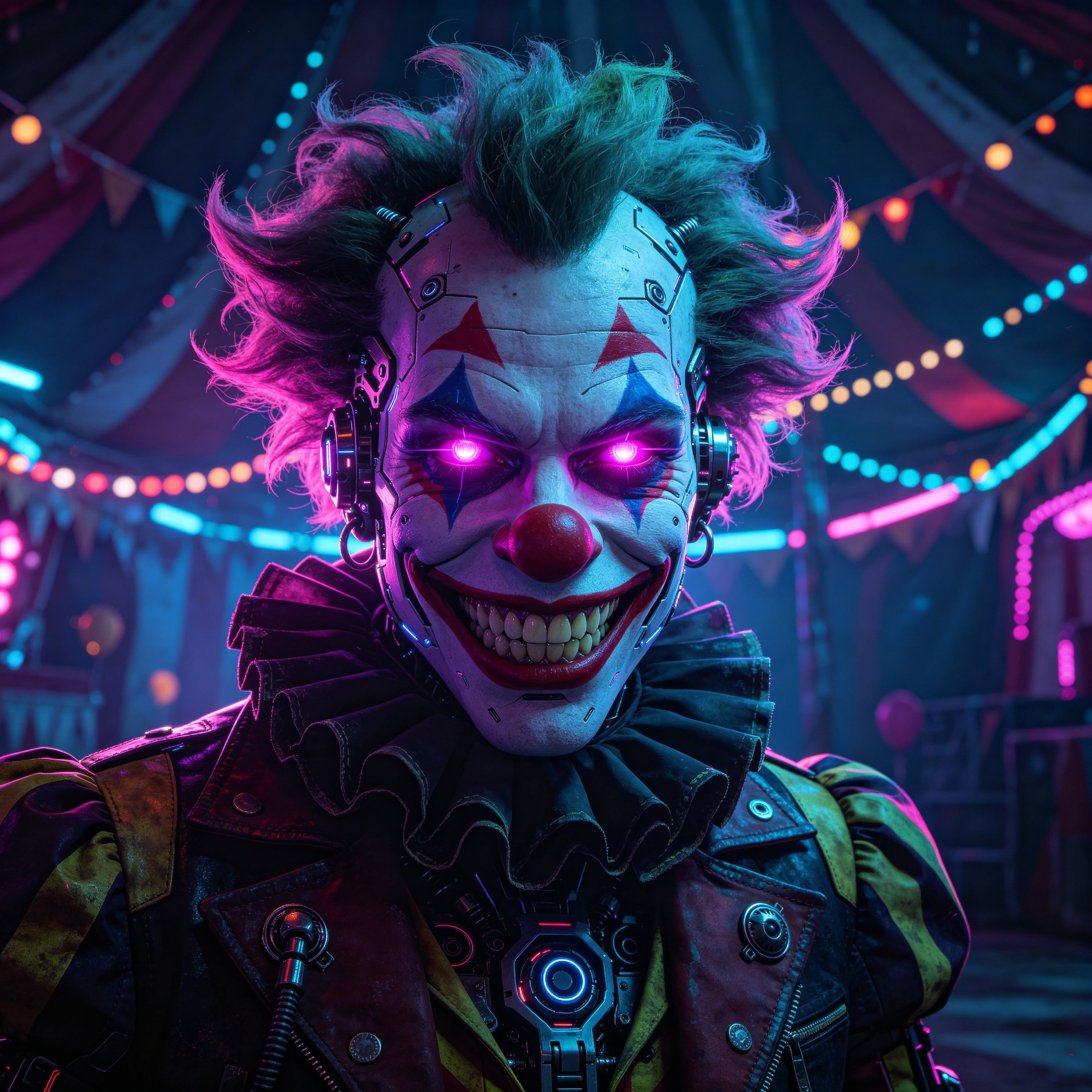 Cyberpunk Clown
