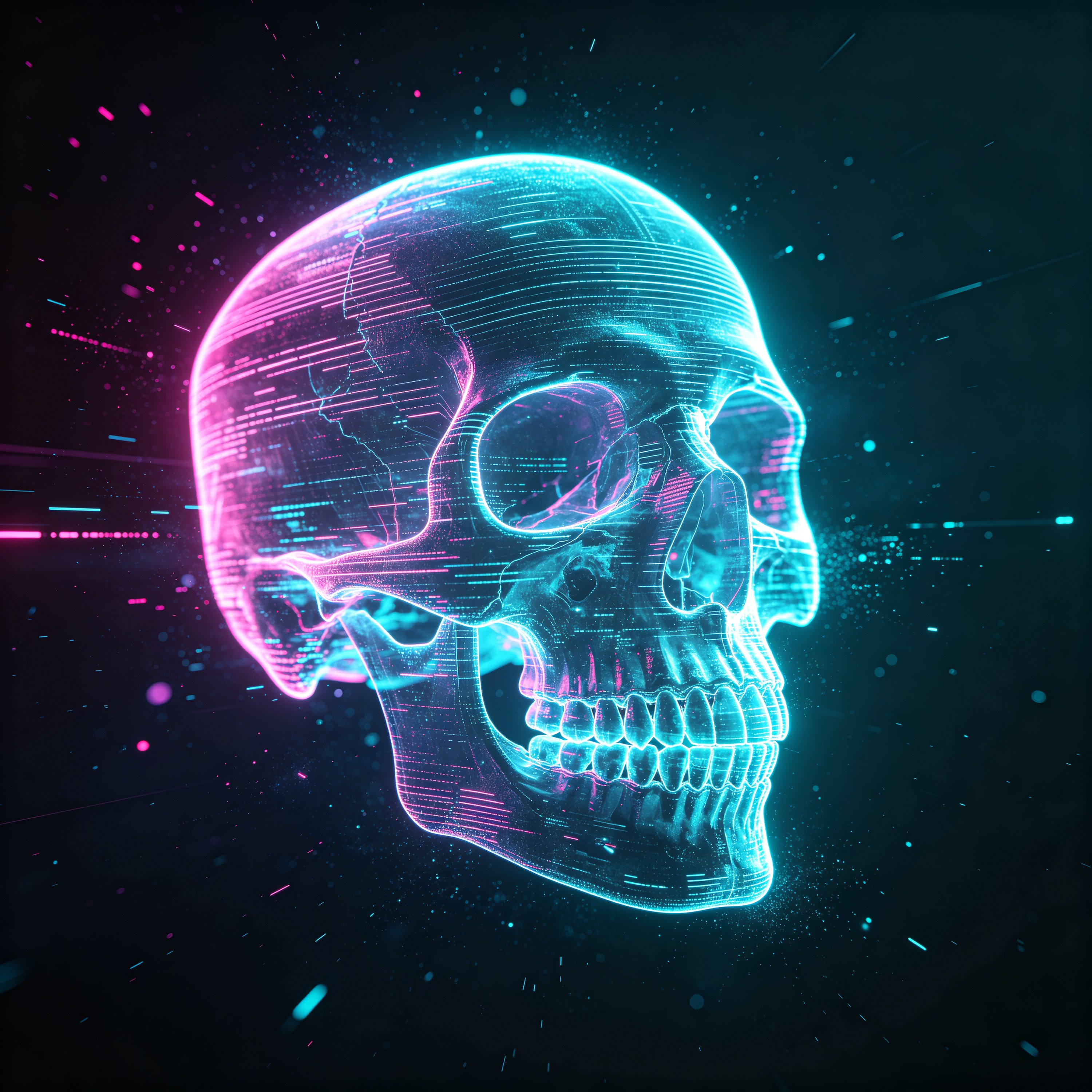 Holographic Skull