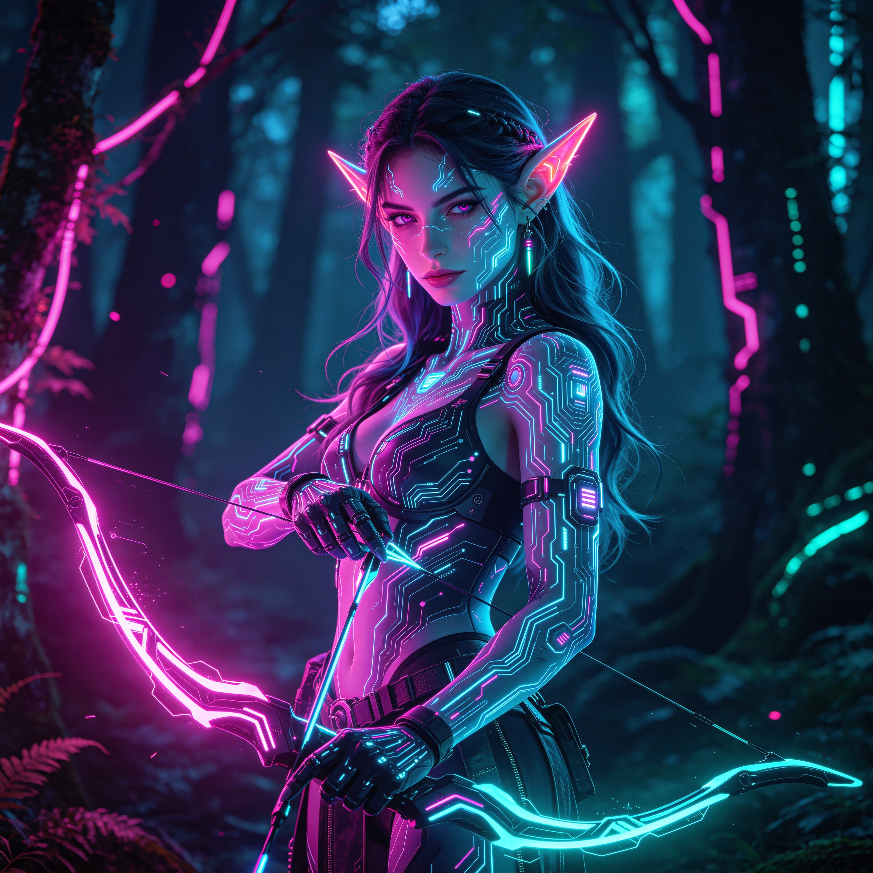 Cyberpunk Elf