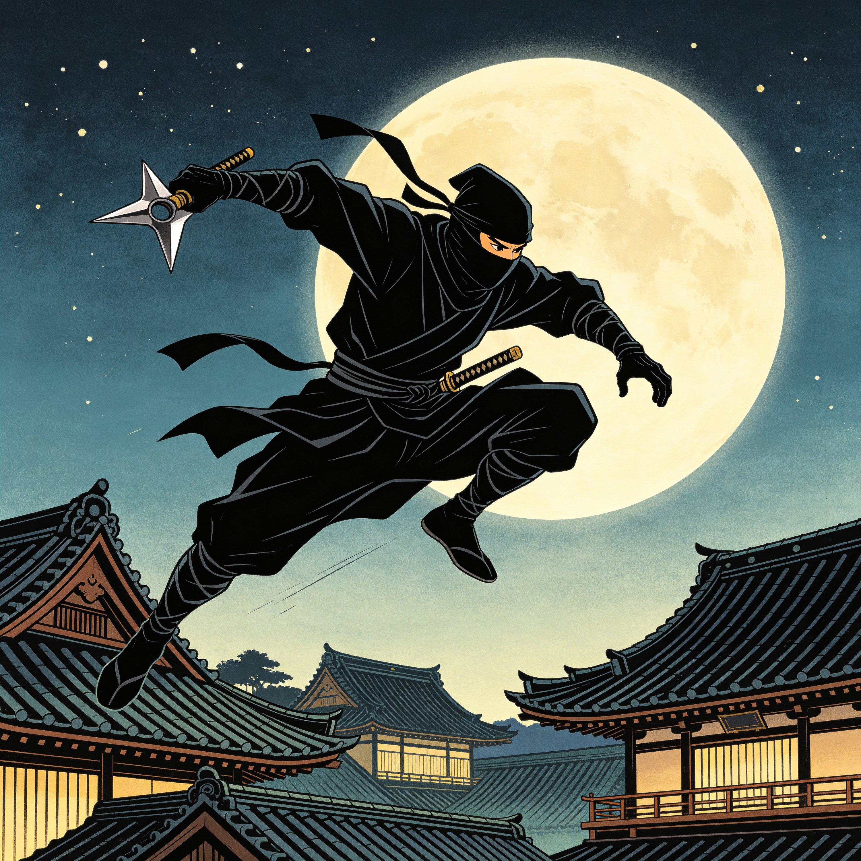Ukiyo-e Ninja