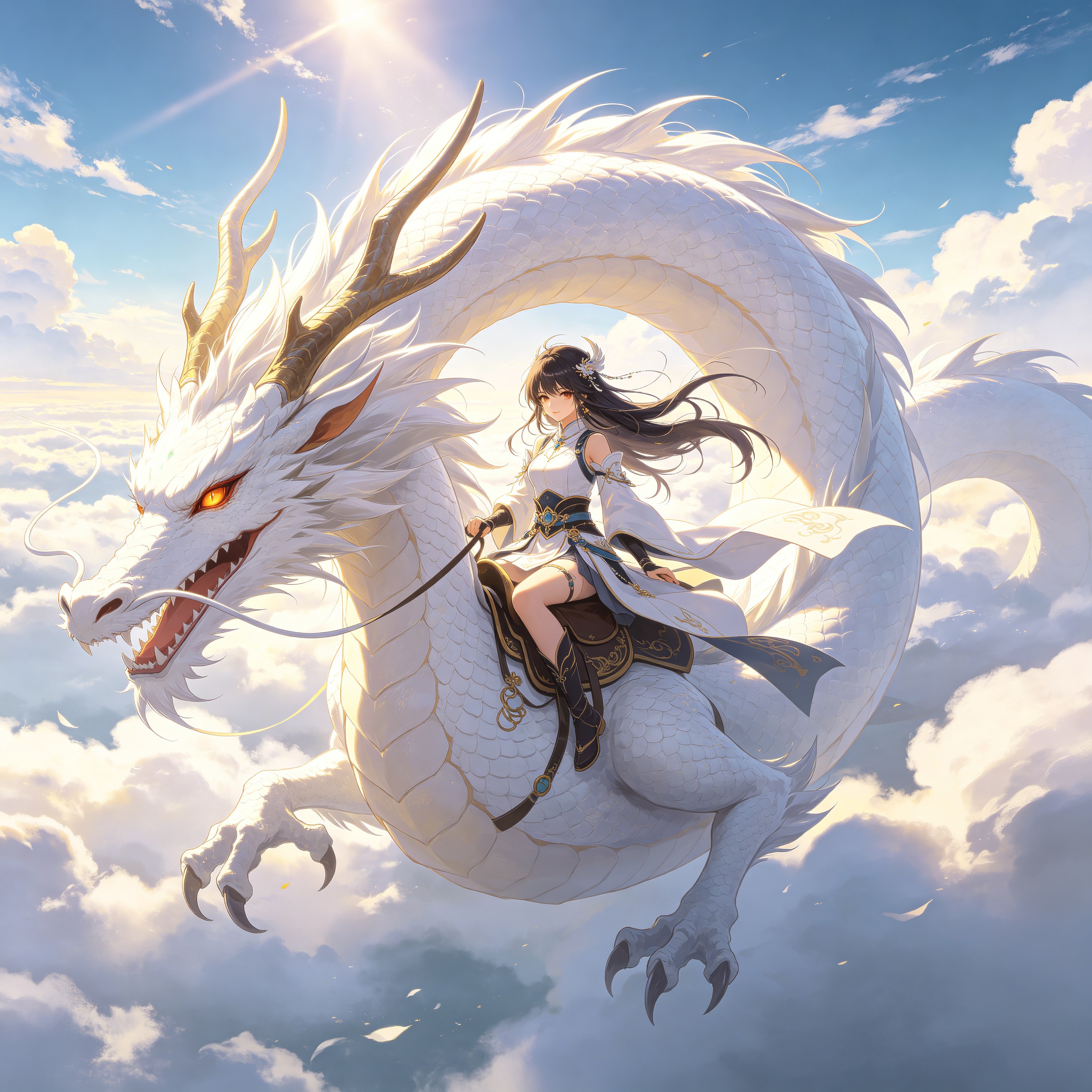 Dragon and Girl