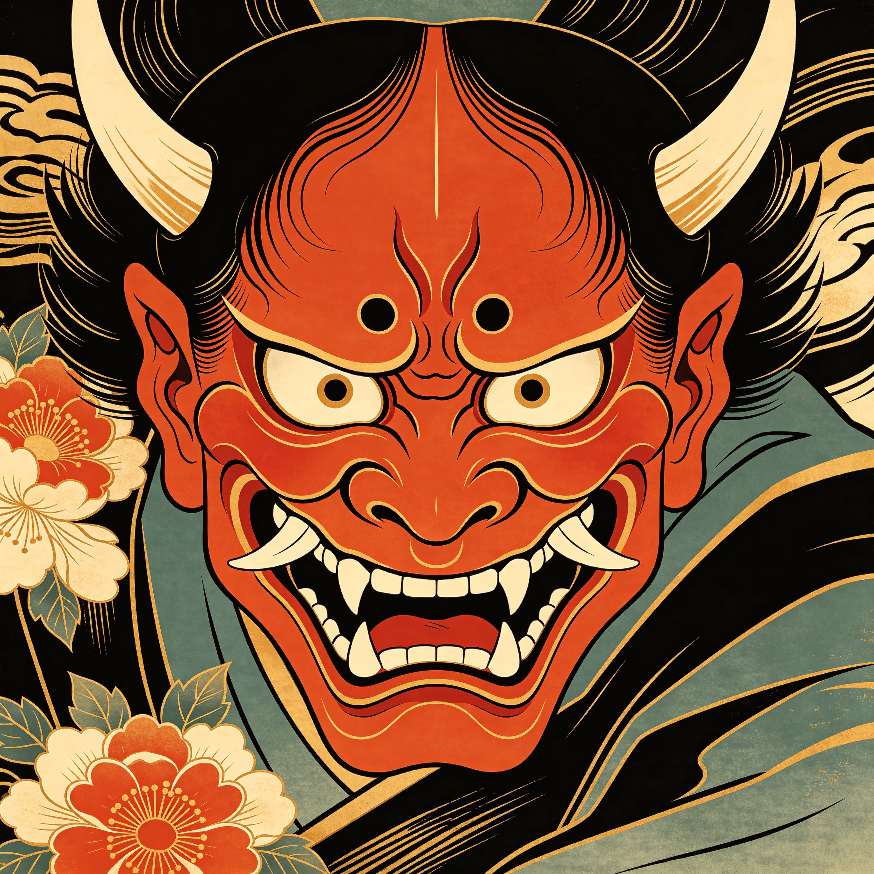 Ukiyo-e Hannya