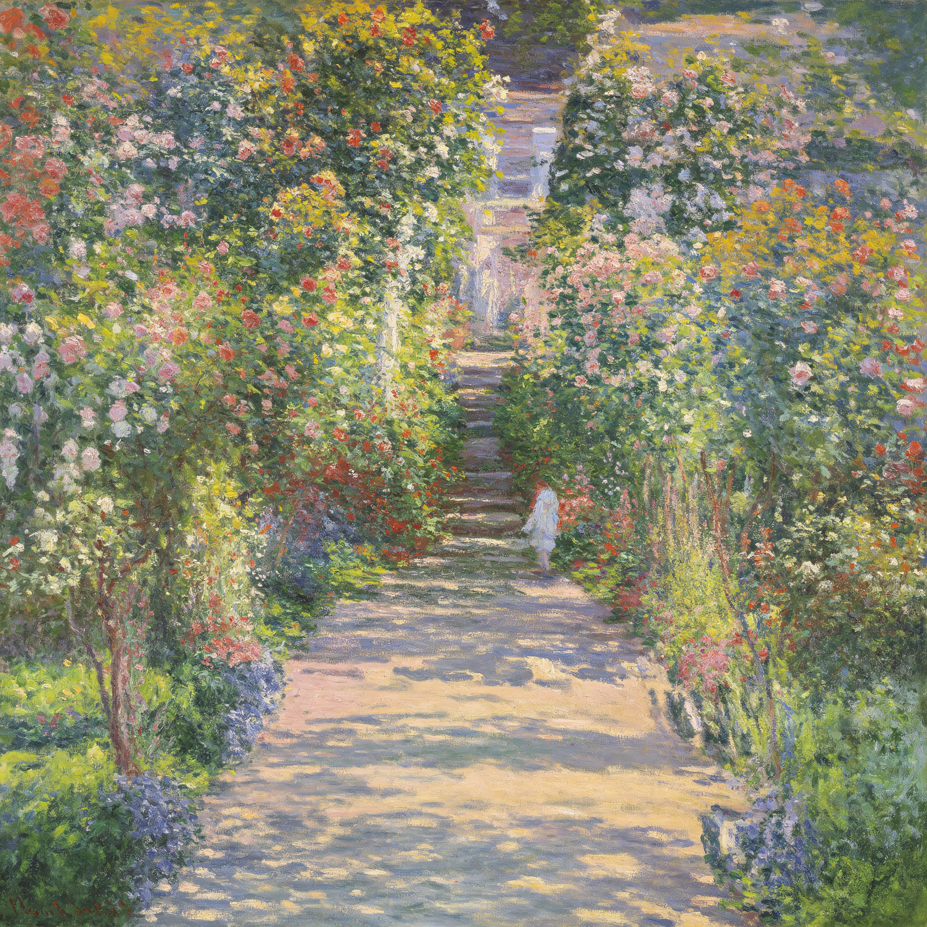 Oil Garden Path