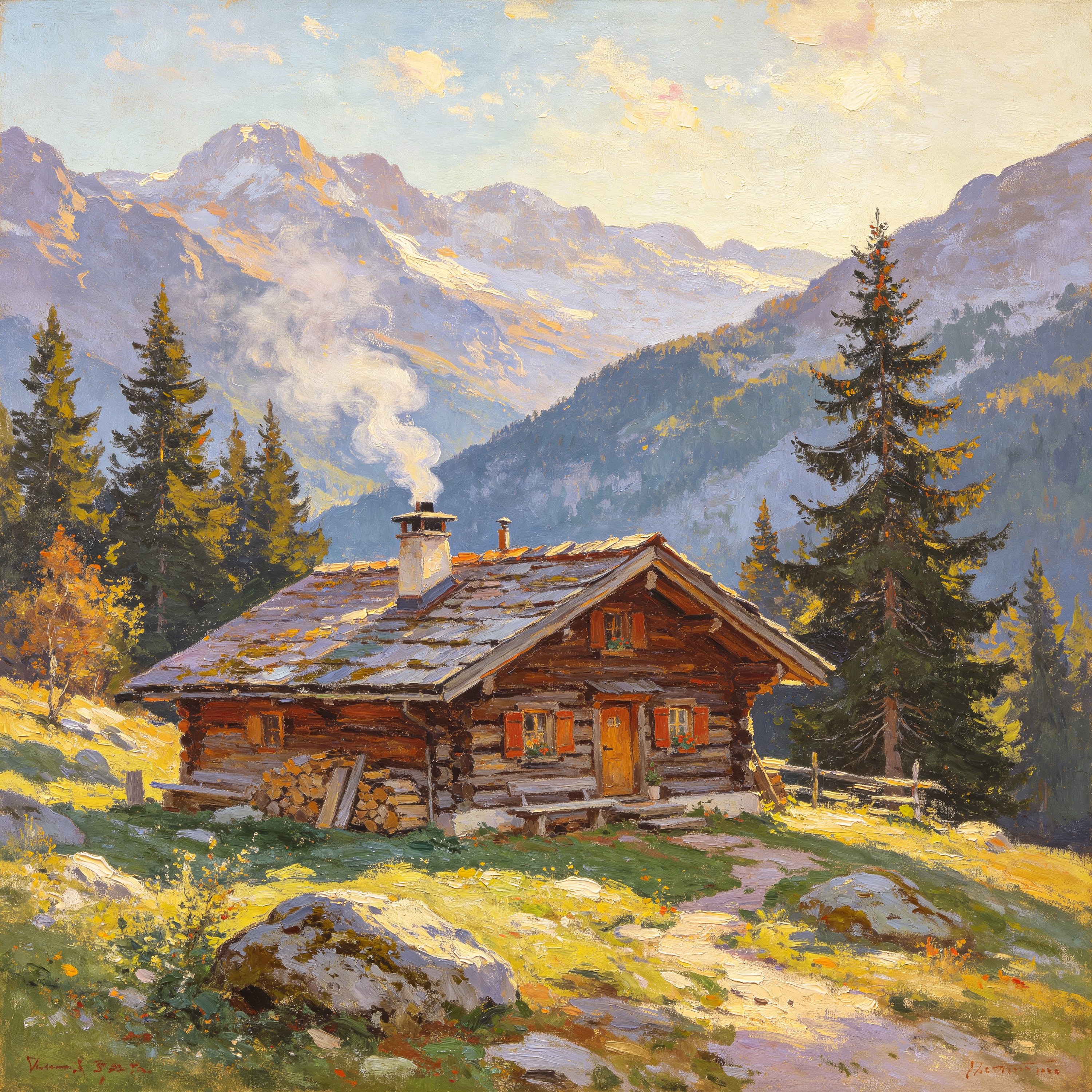 Oil Mountain Cabin