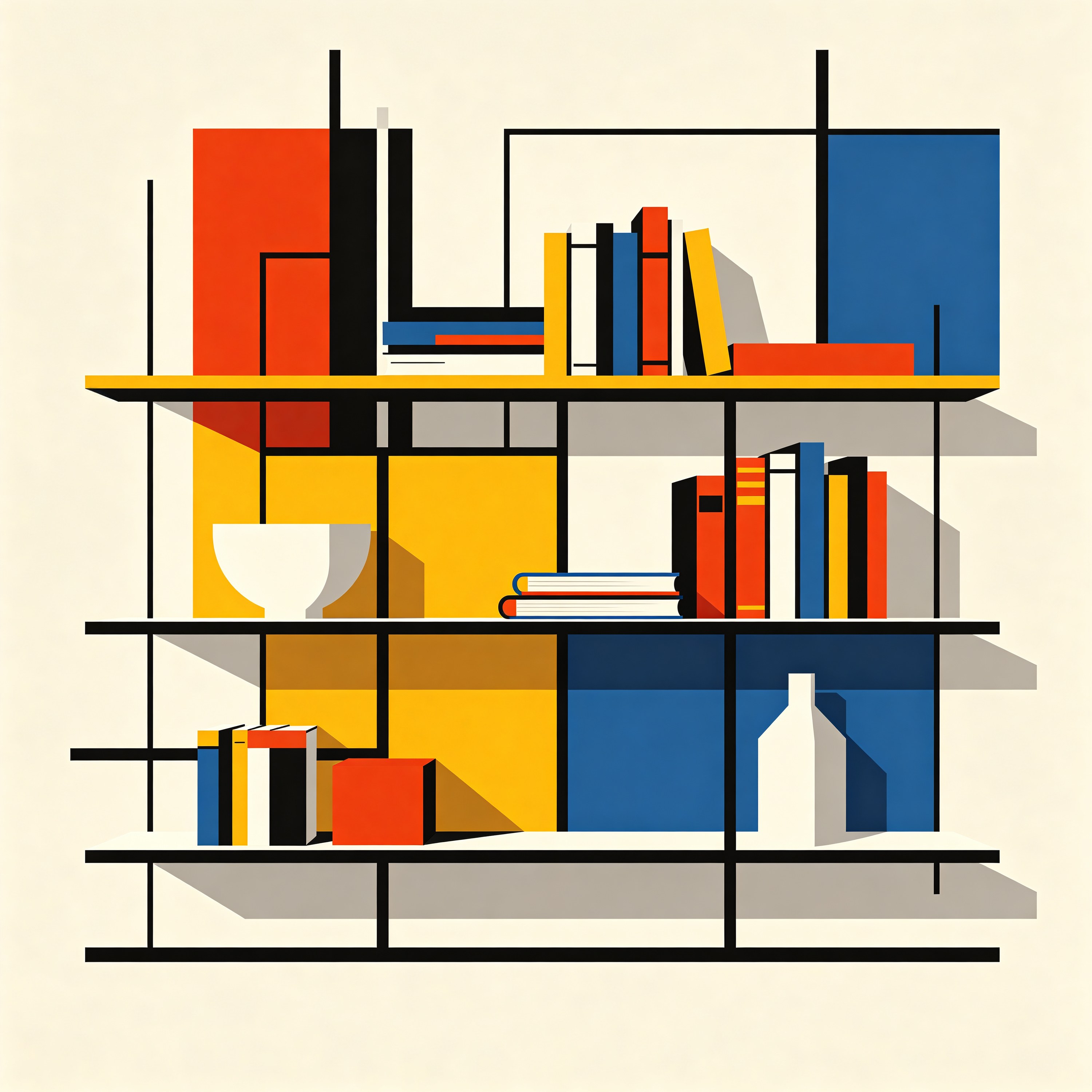 Bauhaus Bookshelf