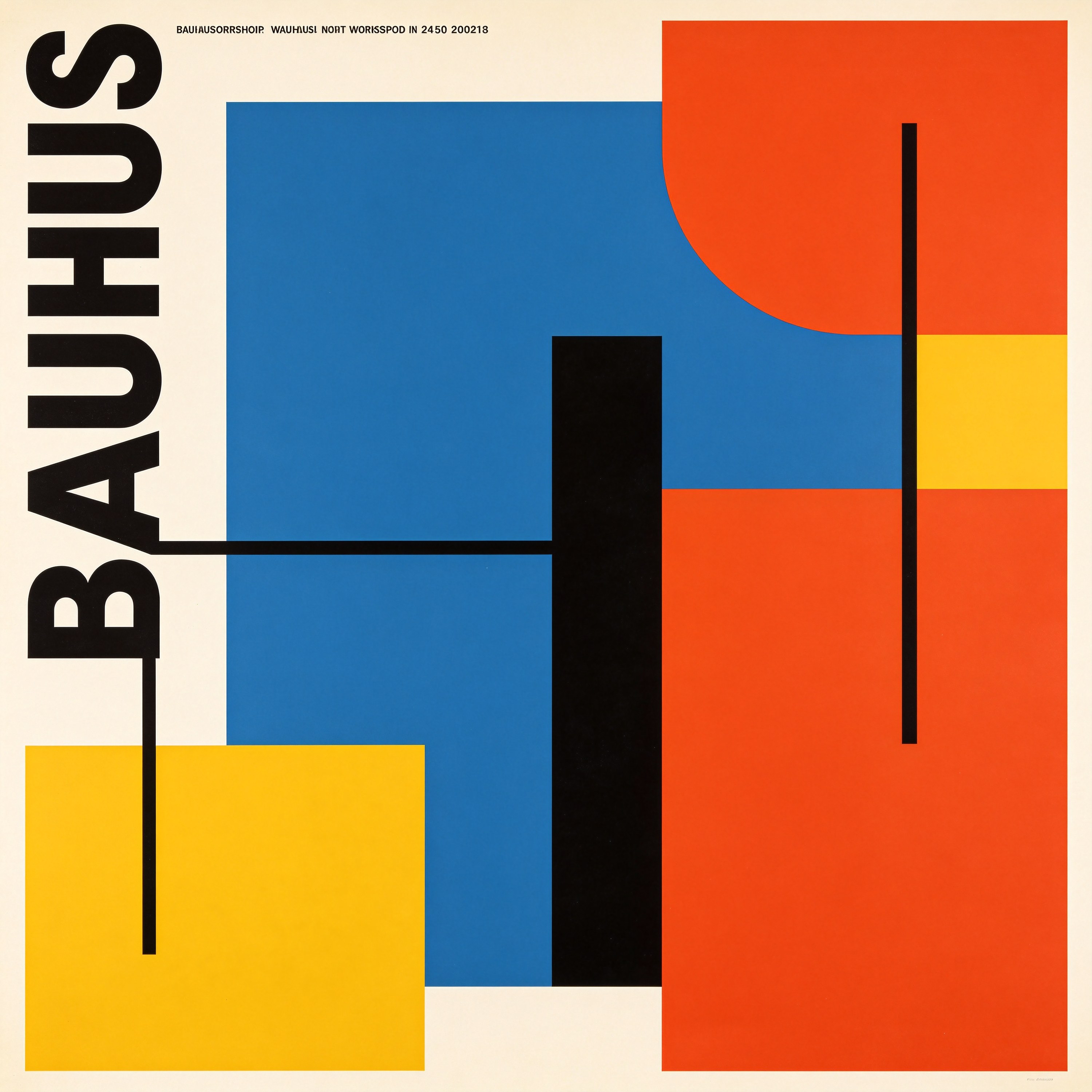 Bauhaus Poster V