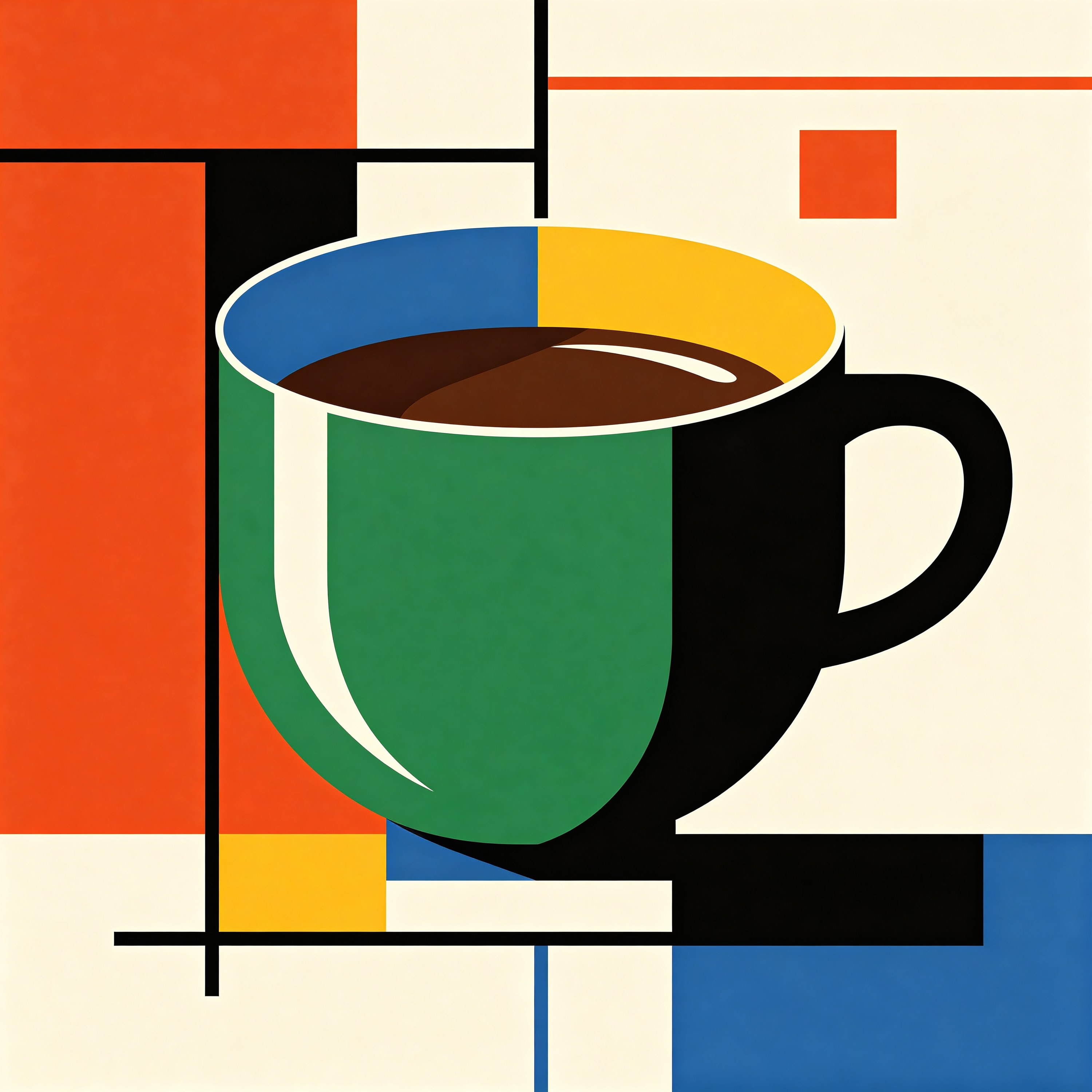 Bauhaus Coffee Cup