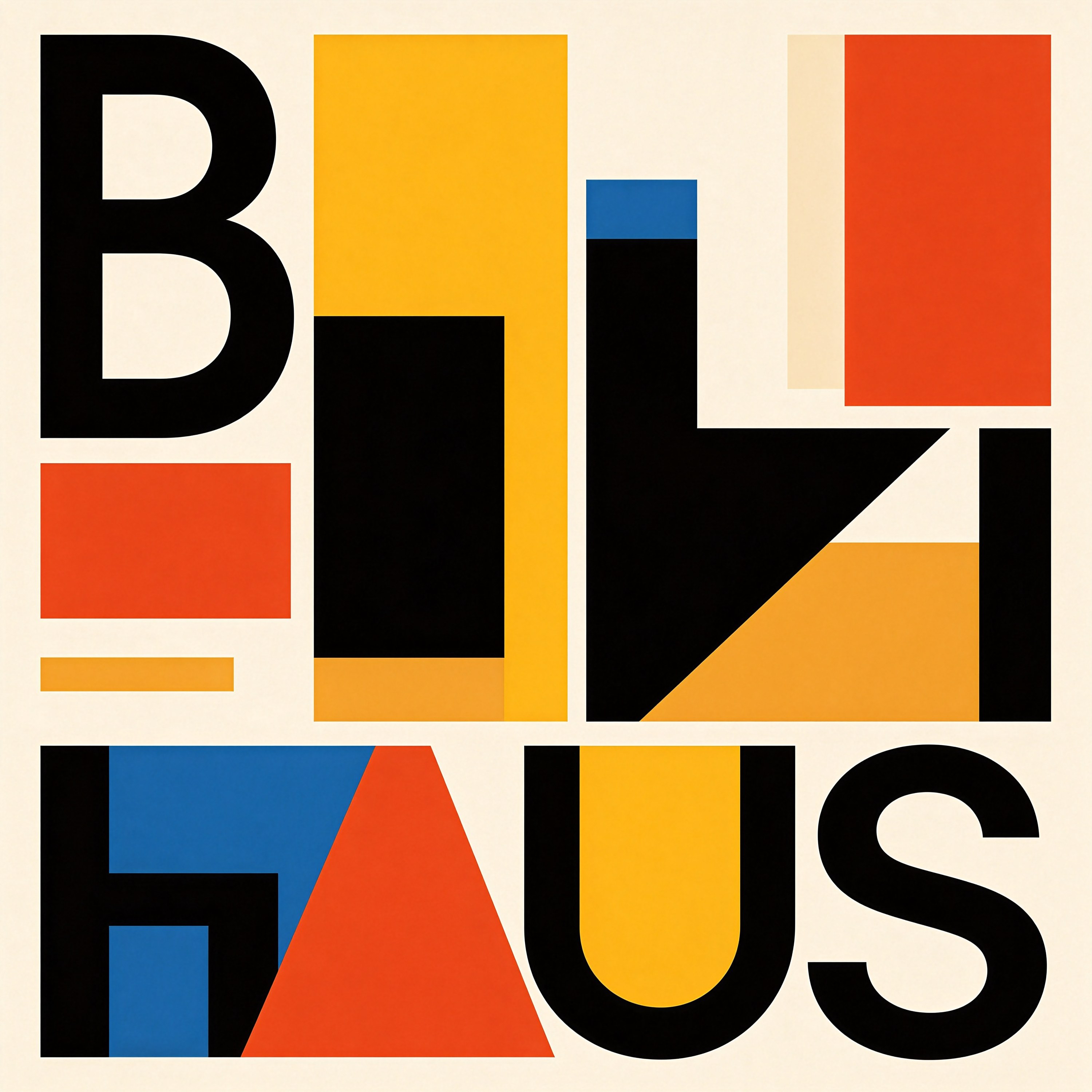 Bauhaus Poster IX