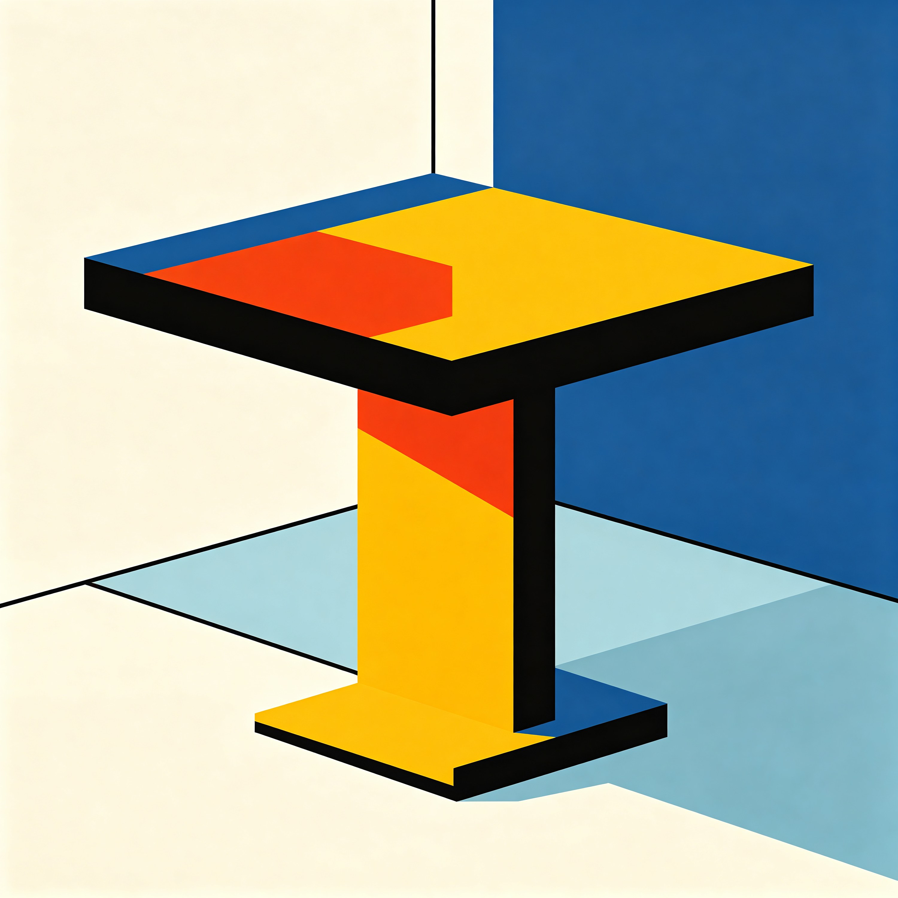 Bauhaus Side Table