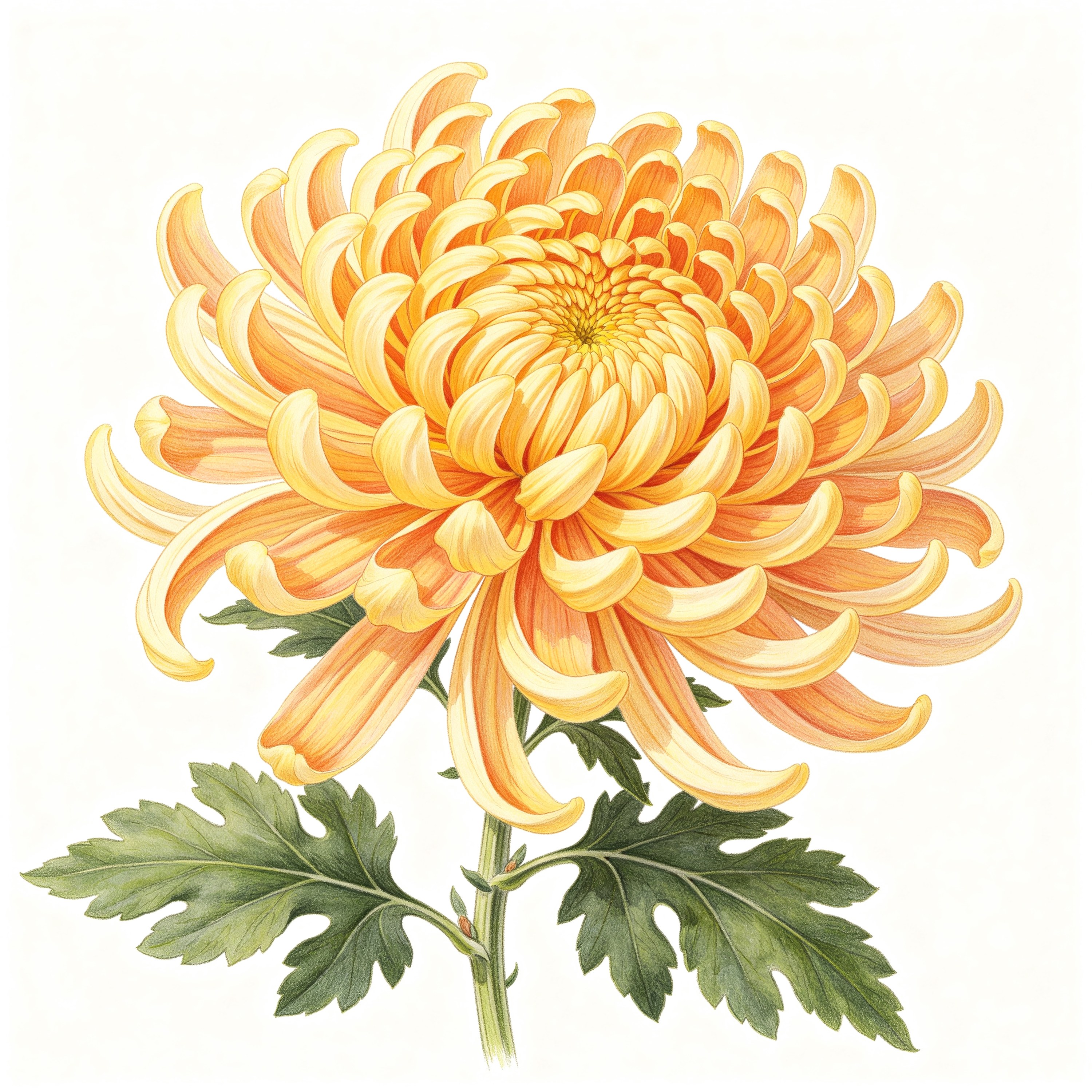 Botanical Chrysanthemum