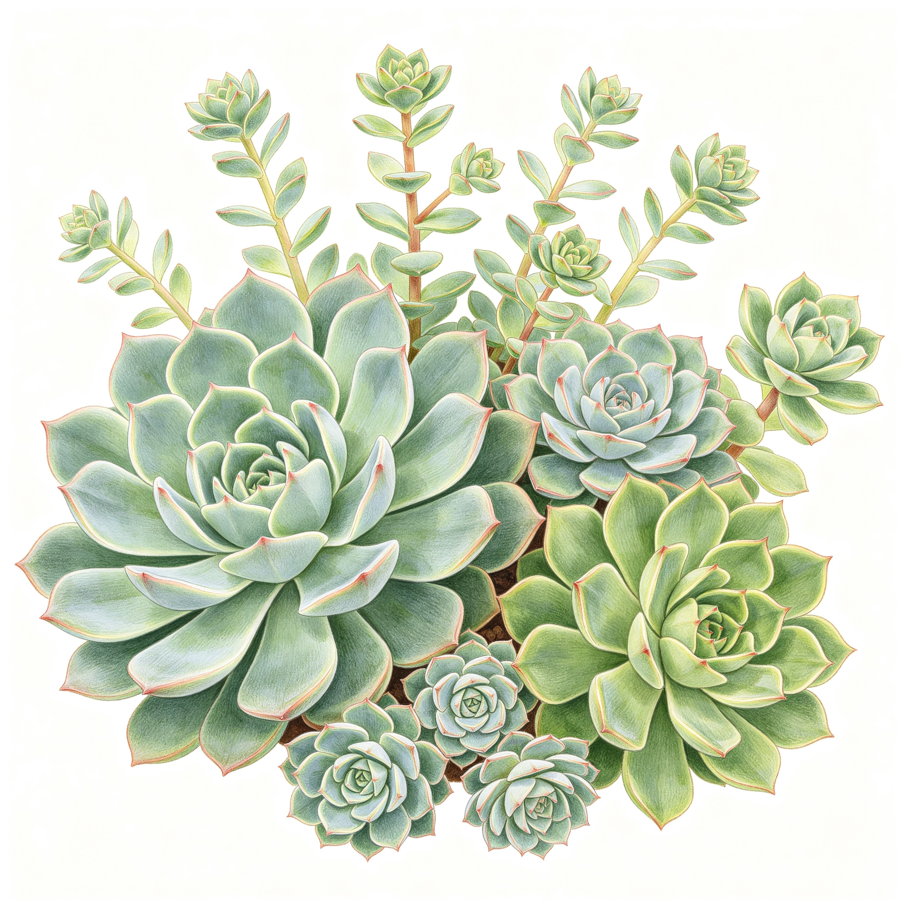 Botanical Succulent