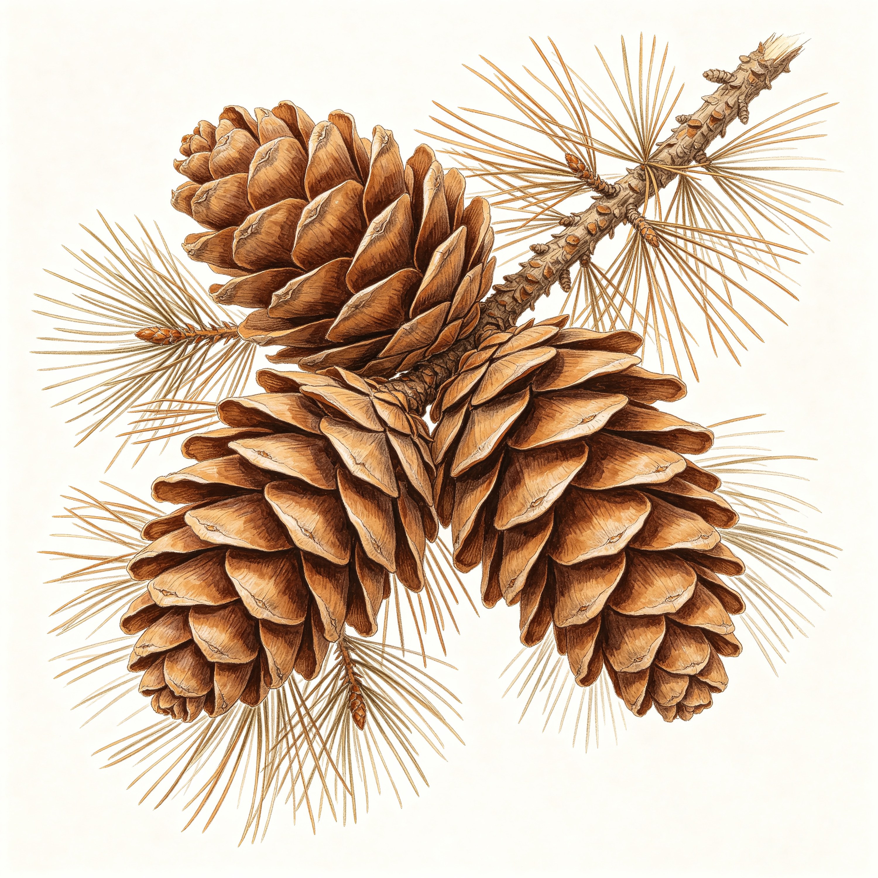 Botanical Pinecone