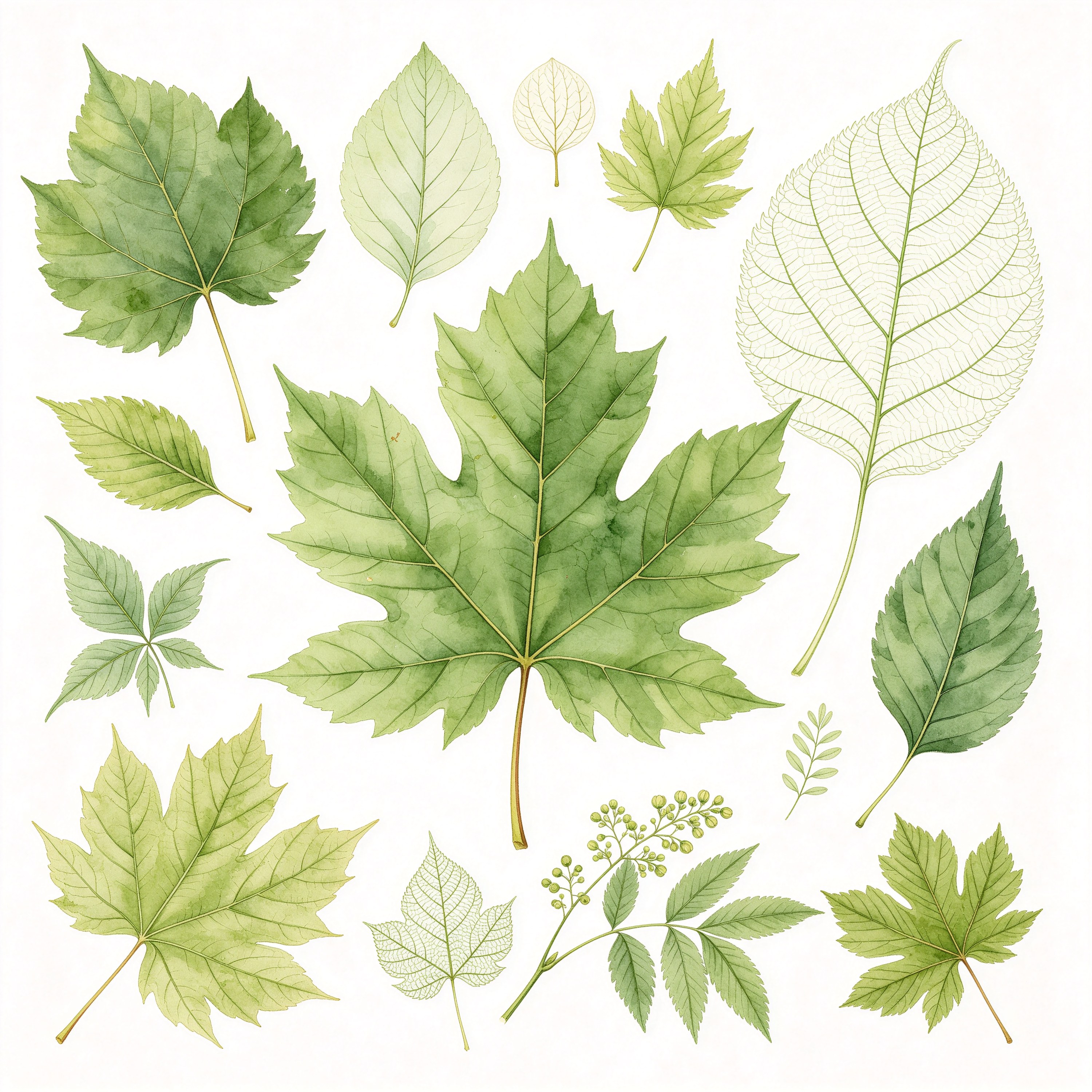 Botanical Leaf Collection