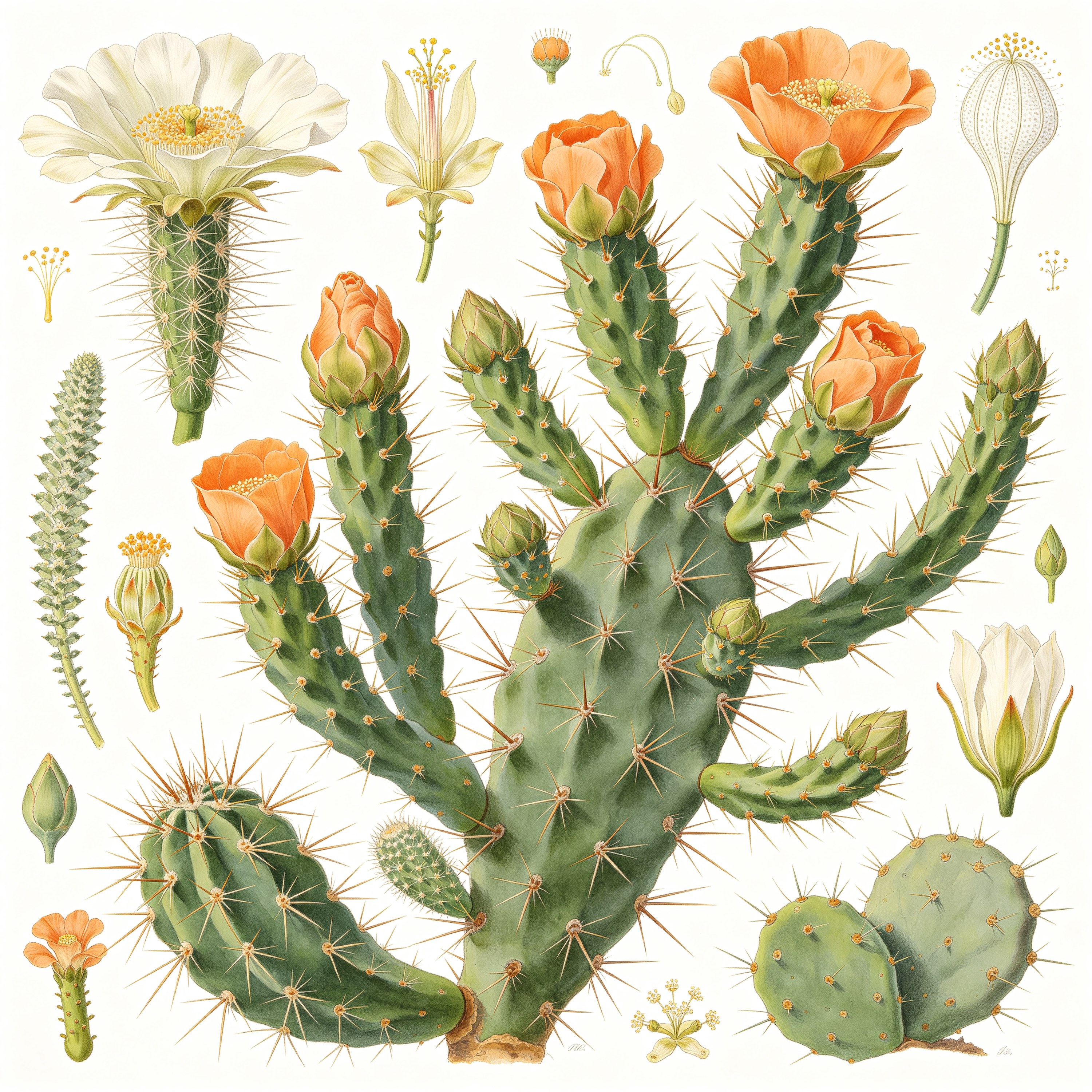 Botanical Desert Plant