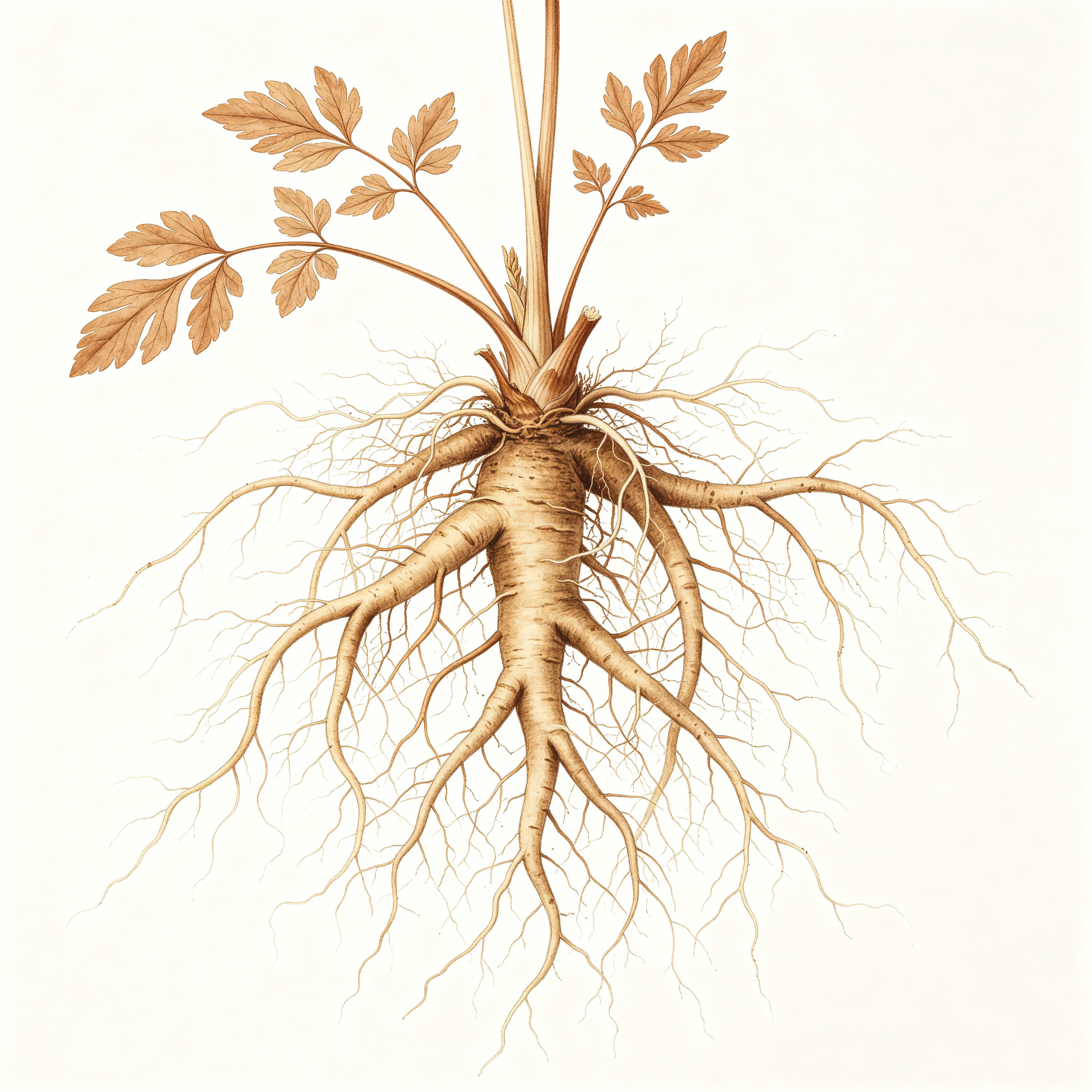 Botanical Root System