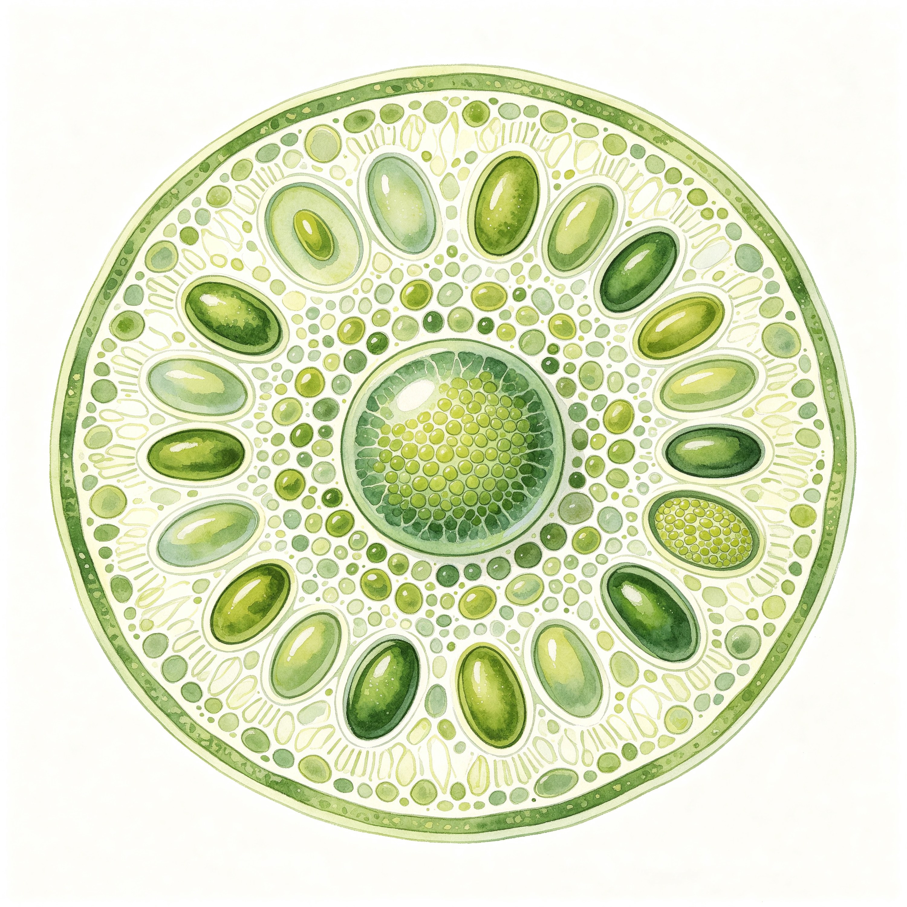 Botanical Cell Structure