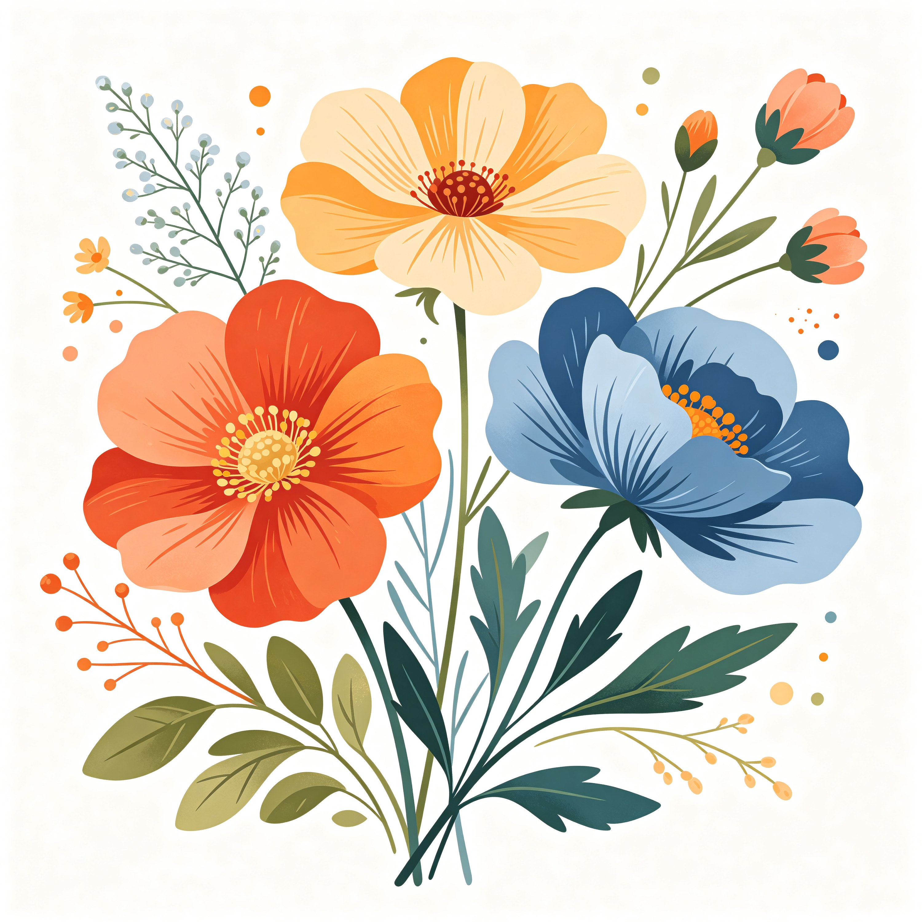Modern Flowers