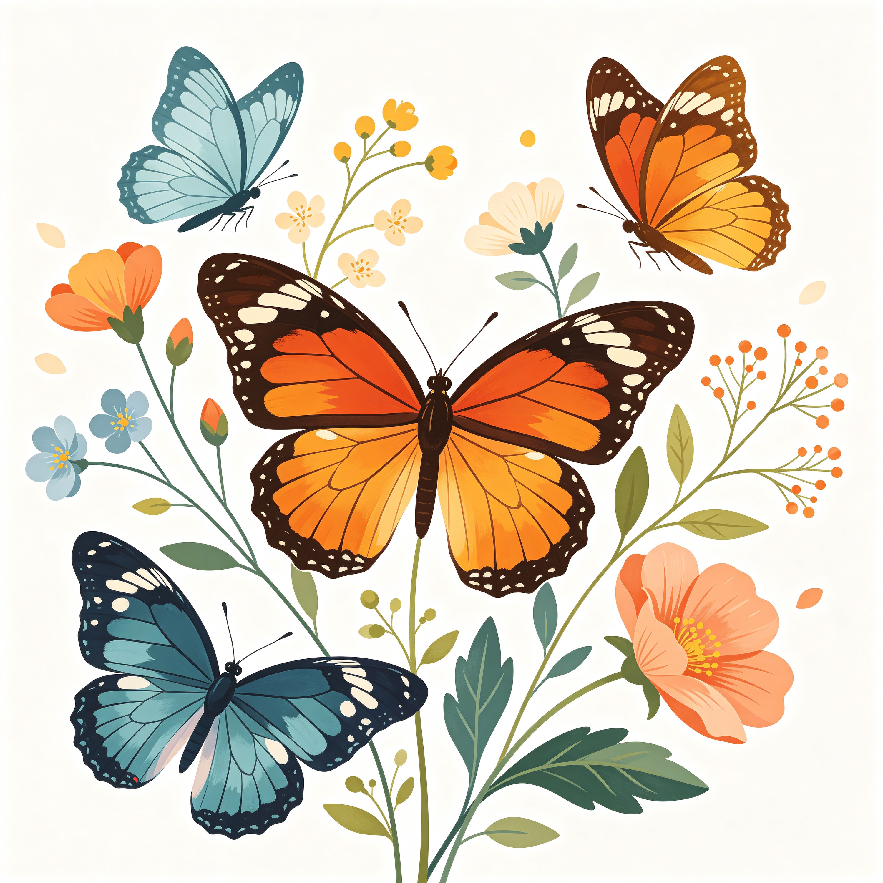 Modern Butterfly