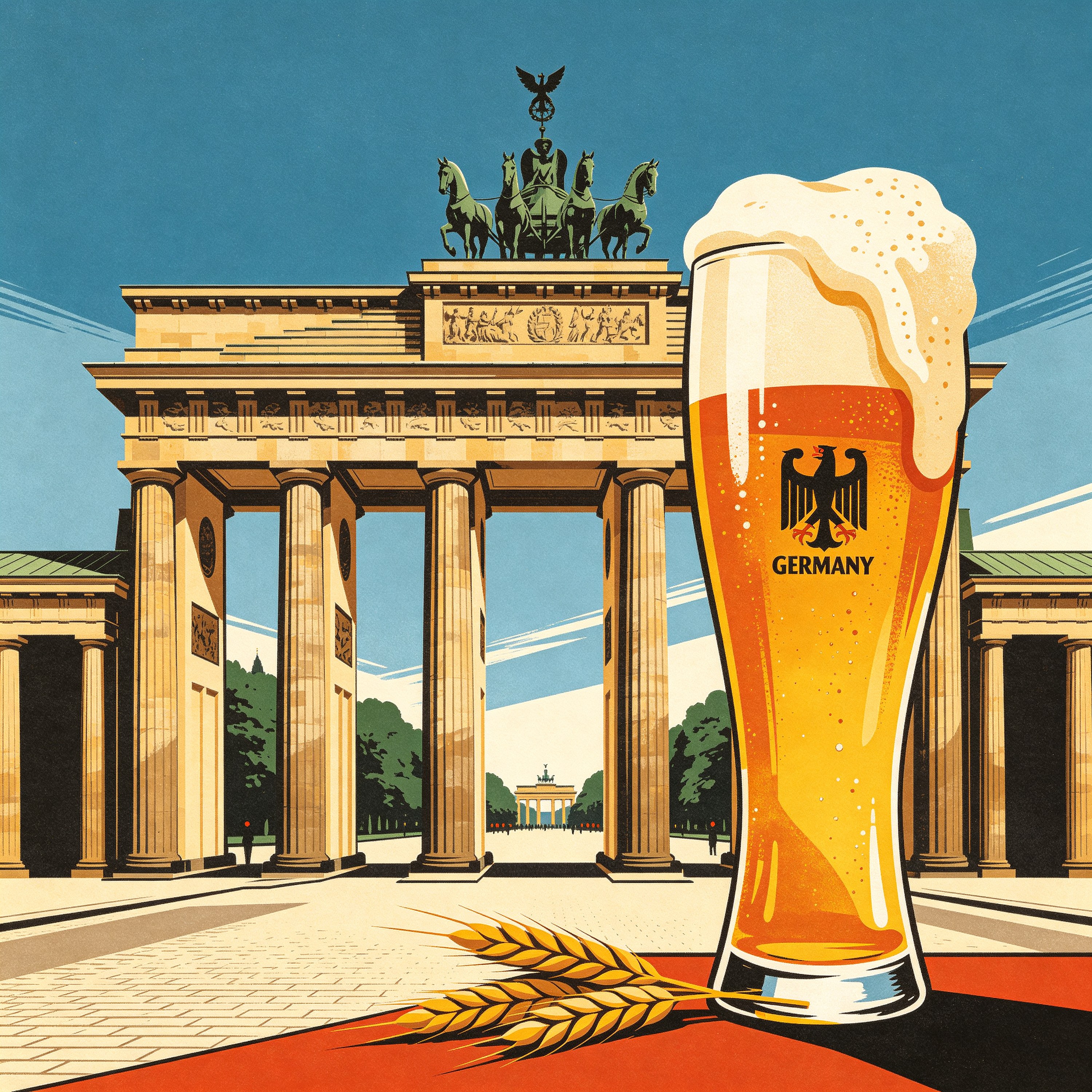 Germany Travel Poster