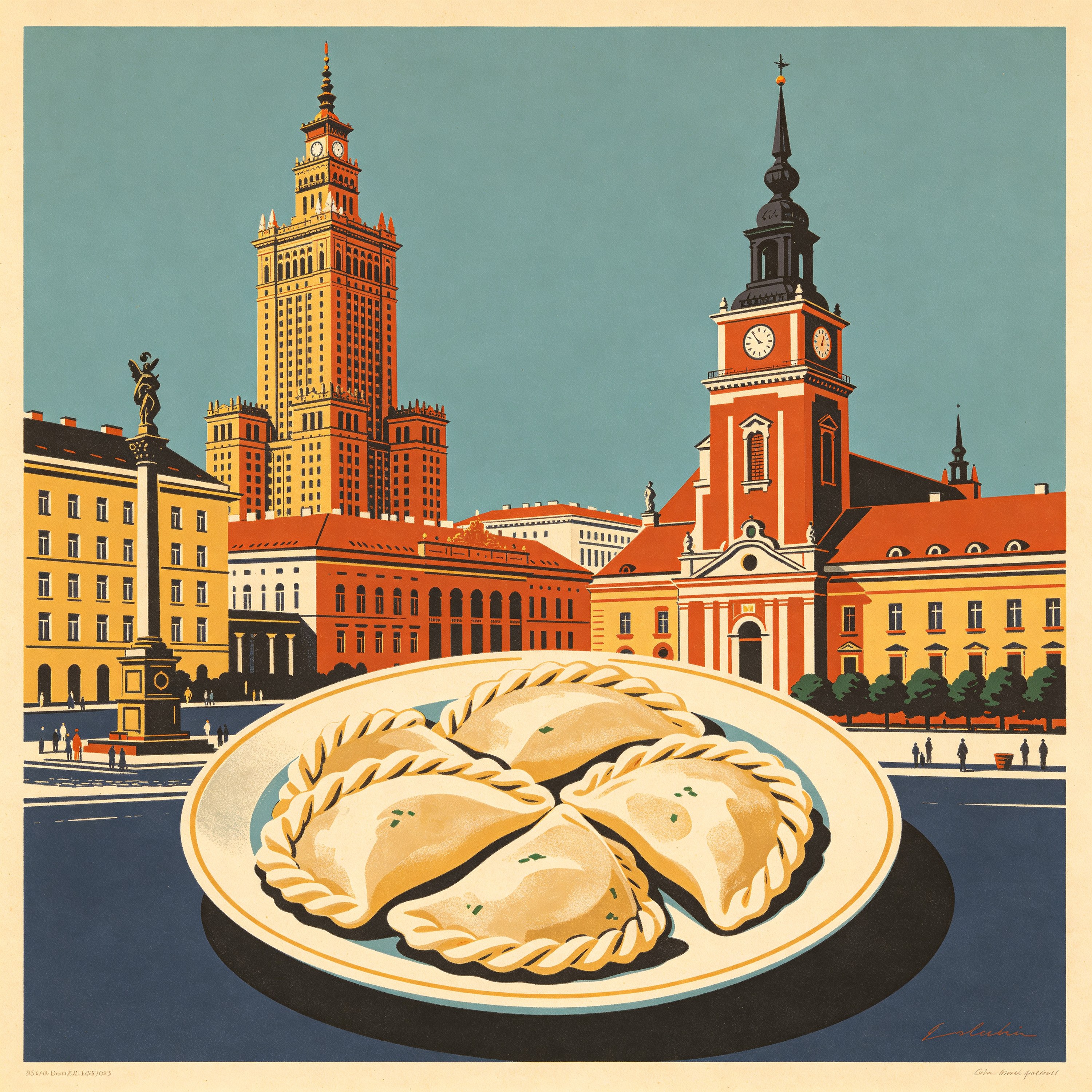 Poland Travel Poster