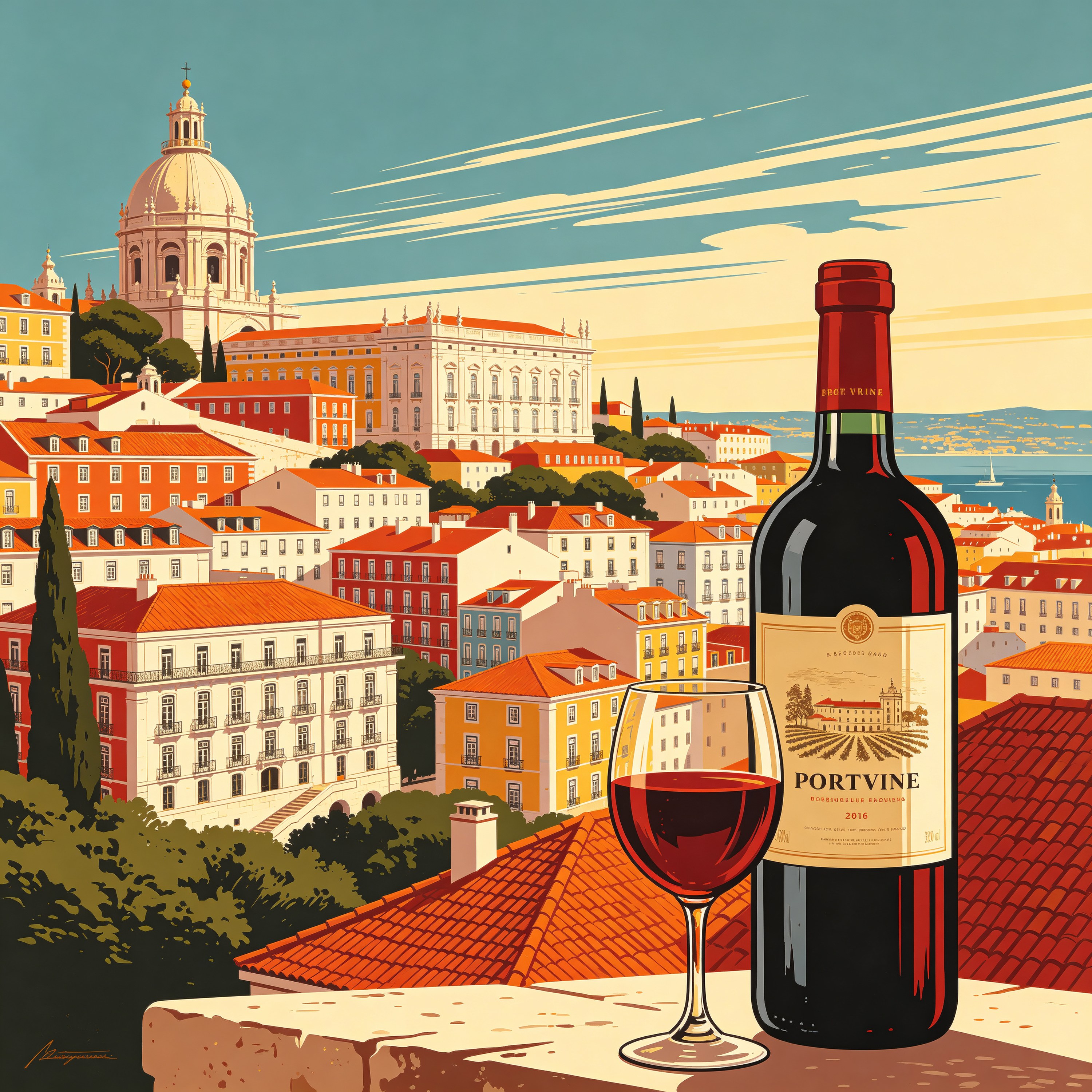 Portugal Travel Poster