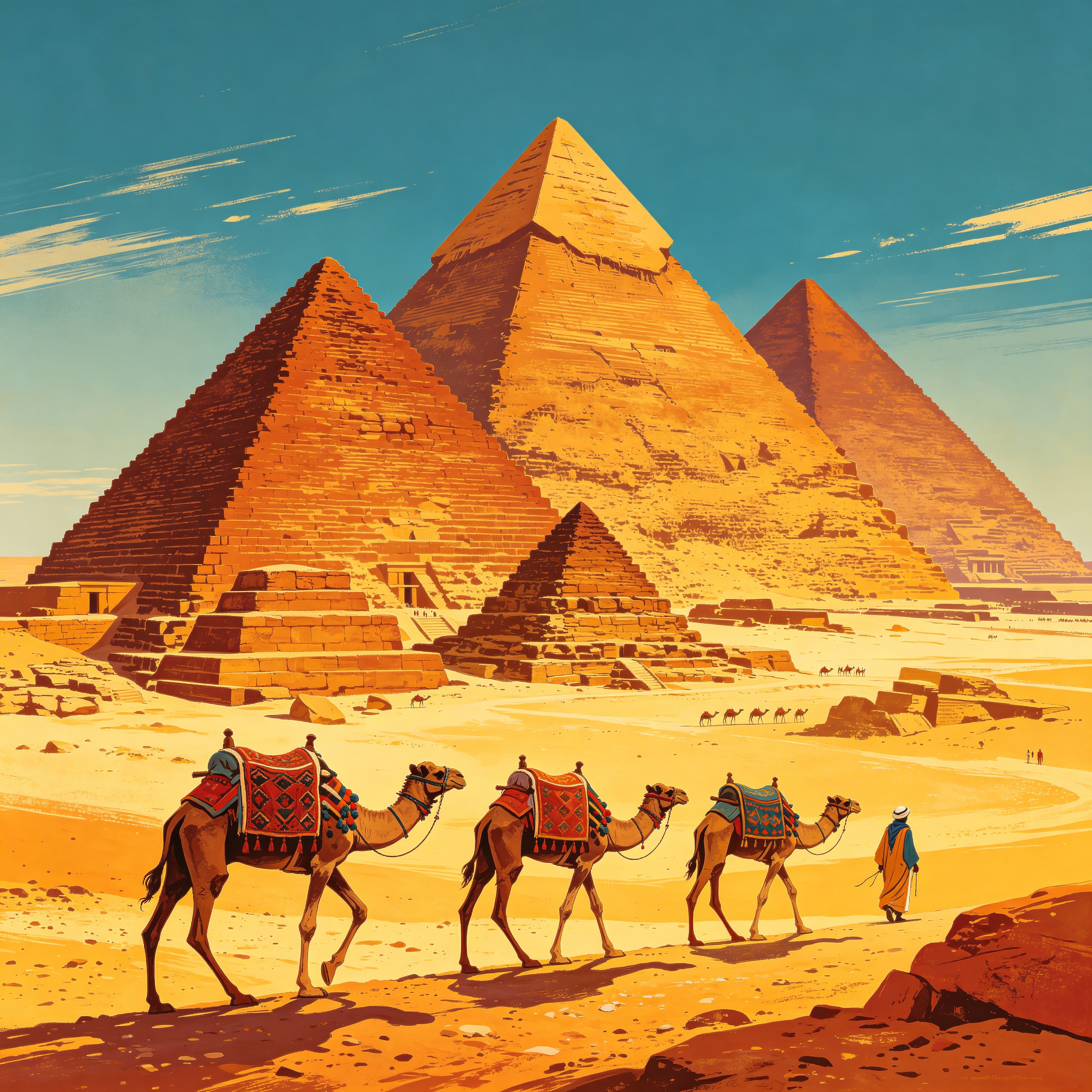 Egypt Travel Poster