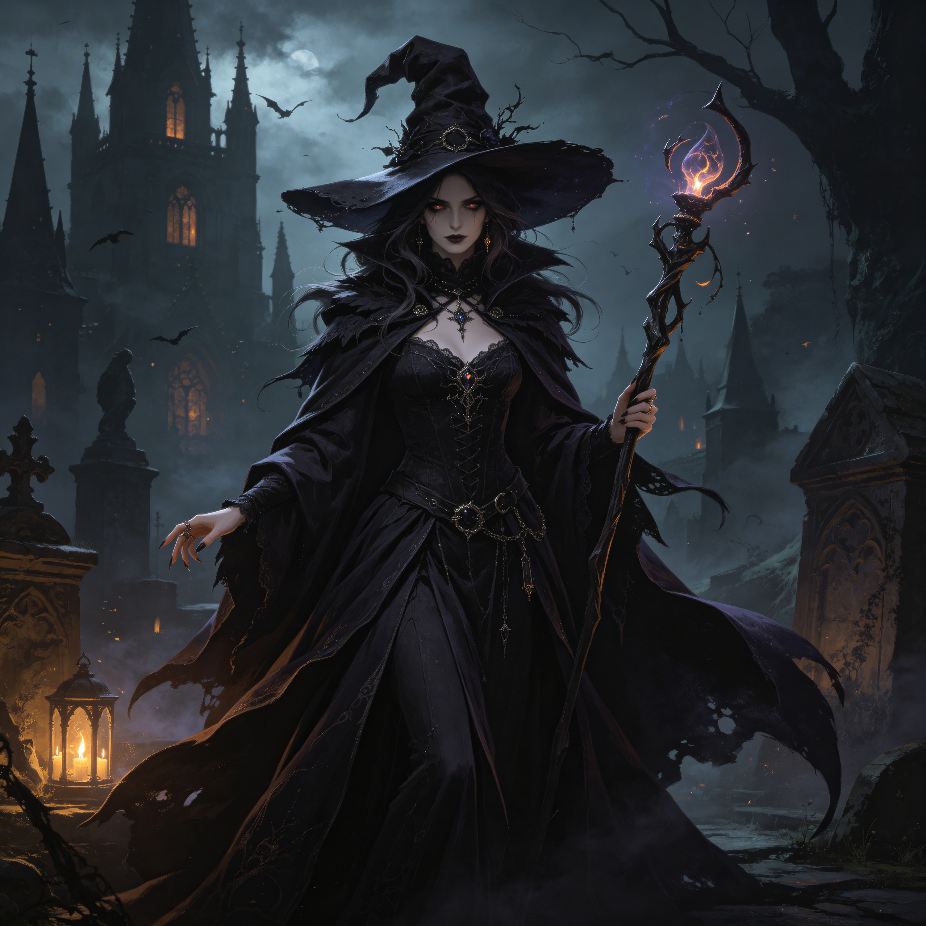 Dark Gothic Witch