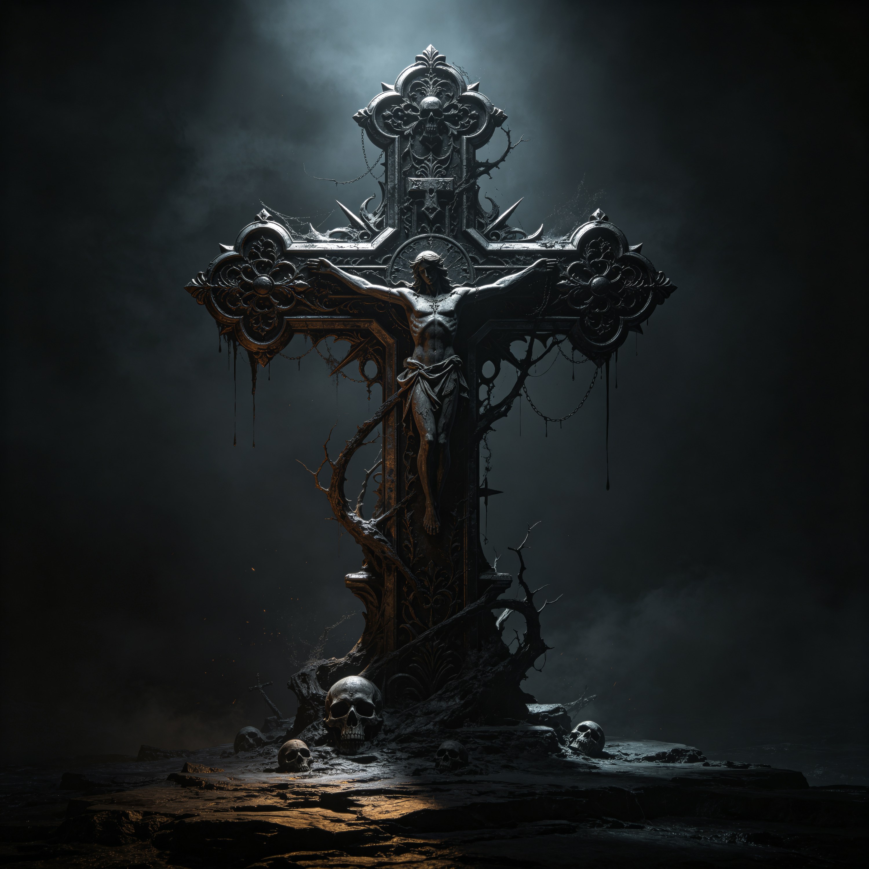 Dark Gothic Cross