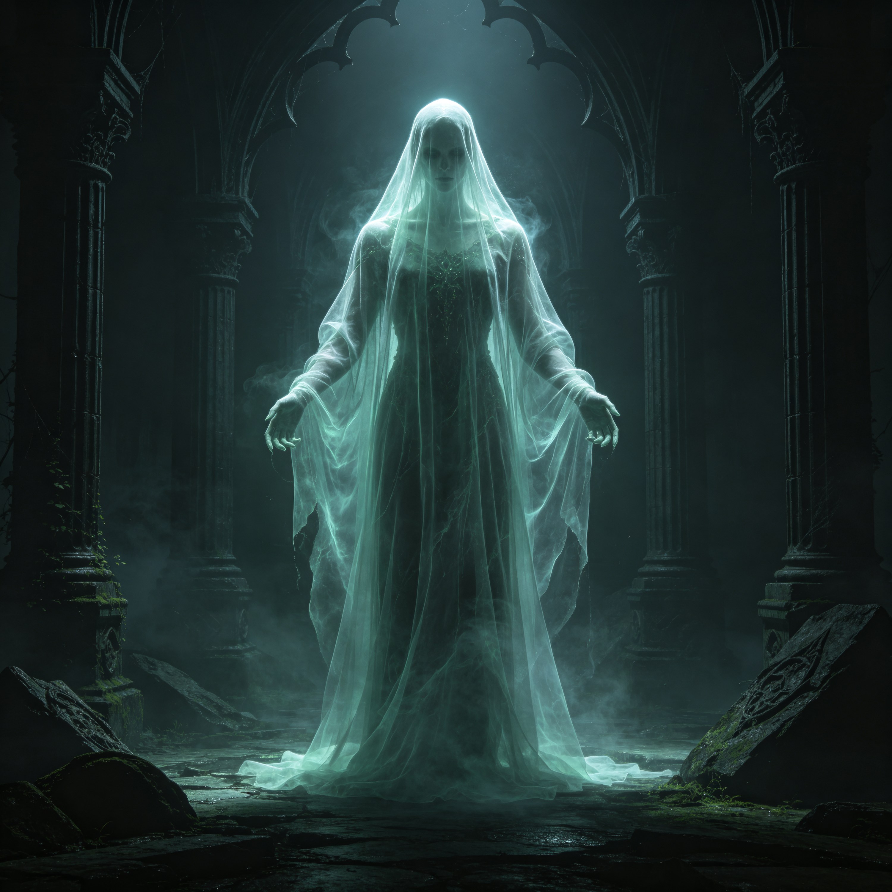 Dark Gothic Ghost