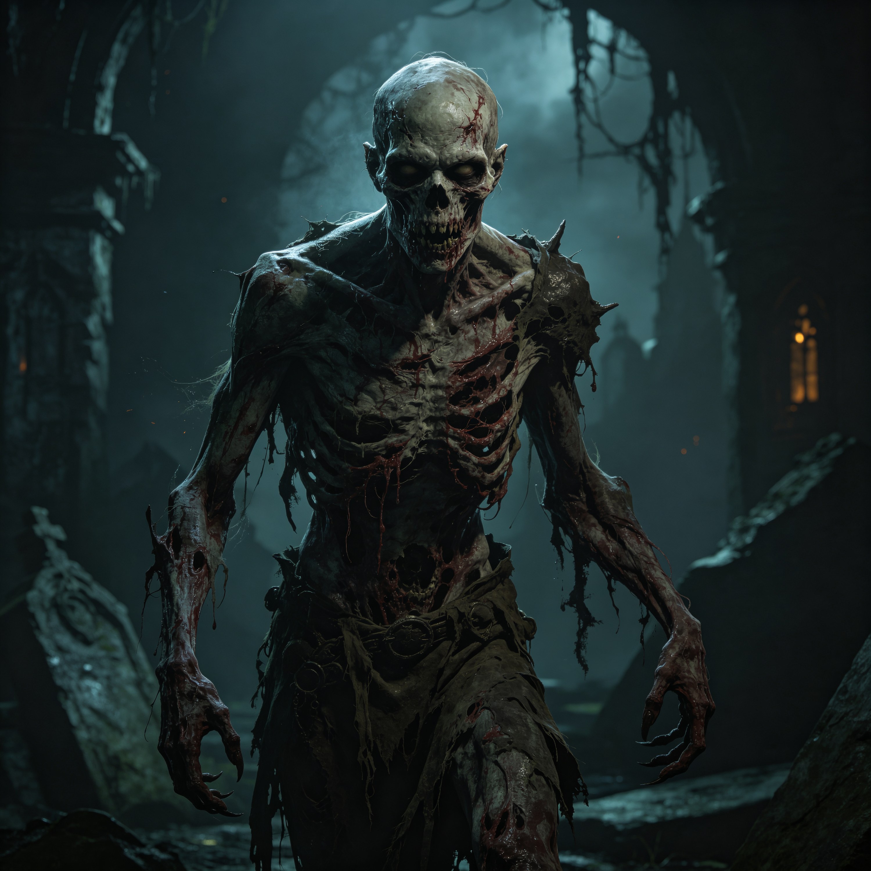 Dark Gothic Zombie