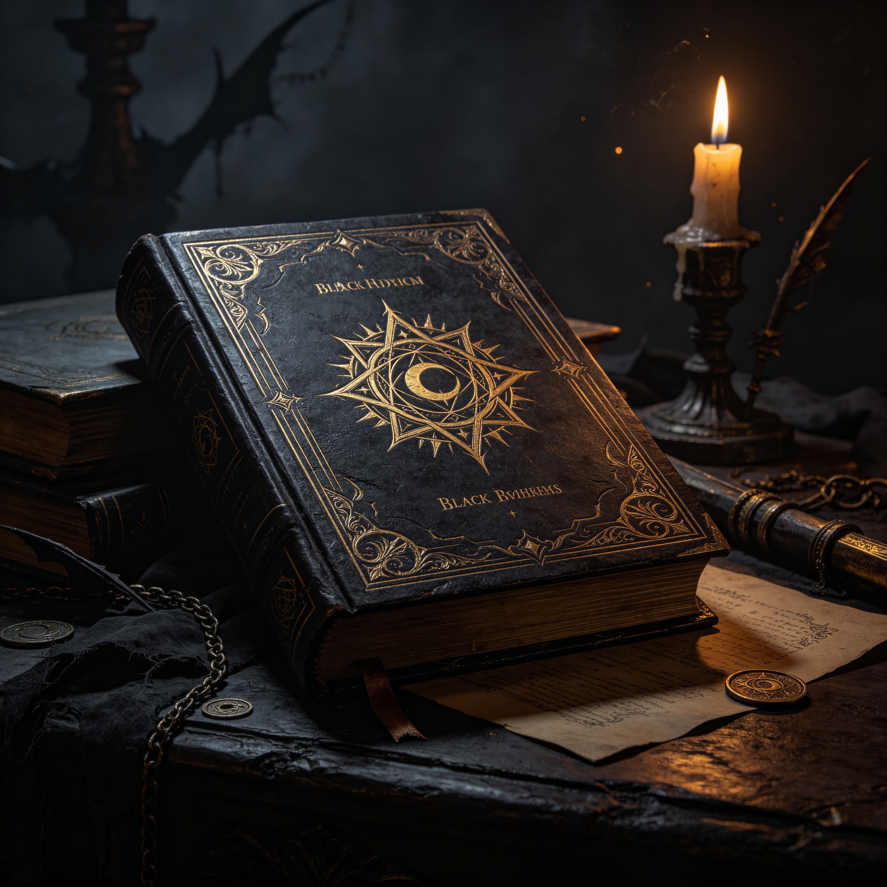 Dark Gothic Spellbook