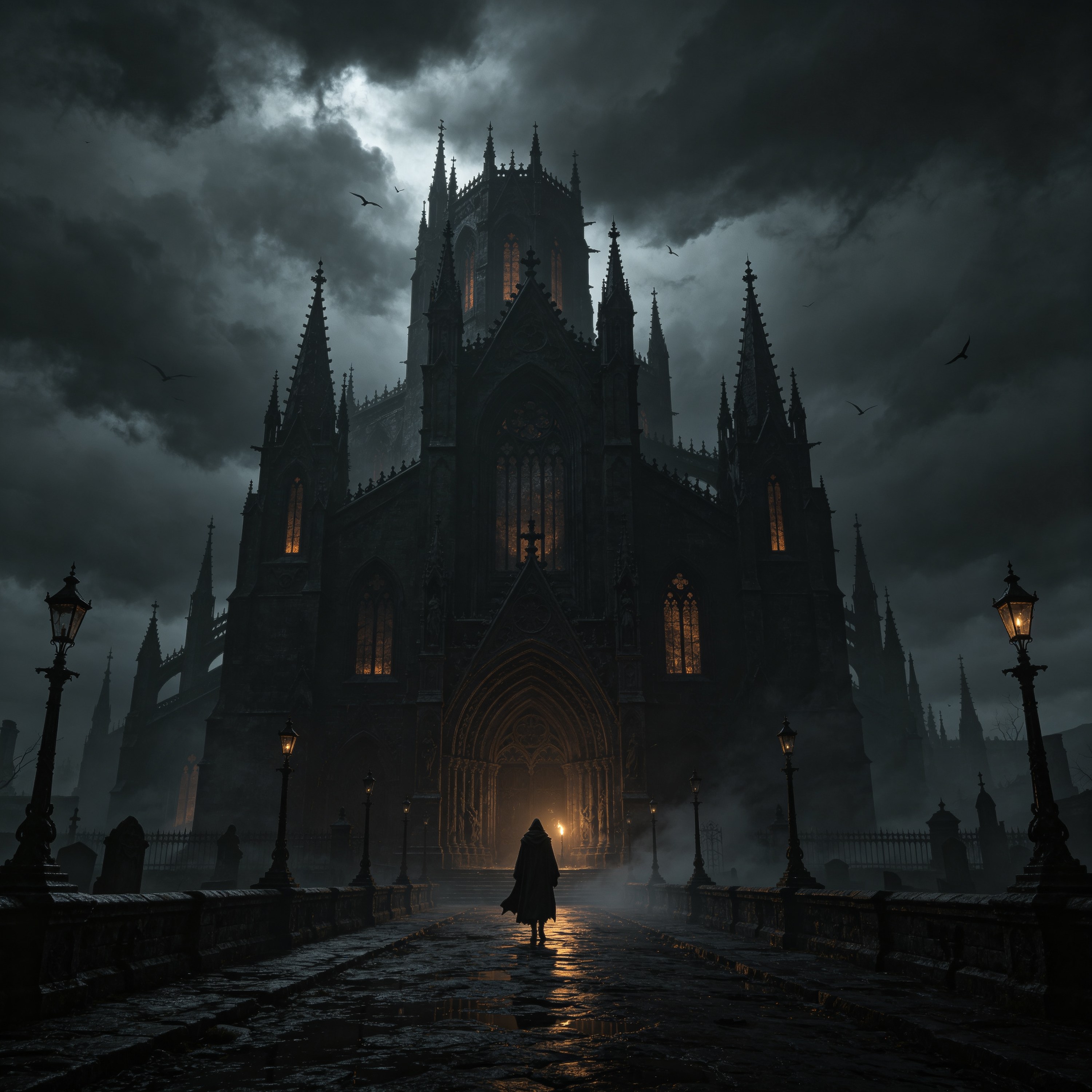Dark Gothic Black Storm