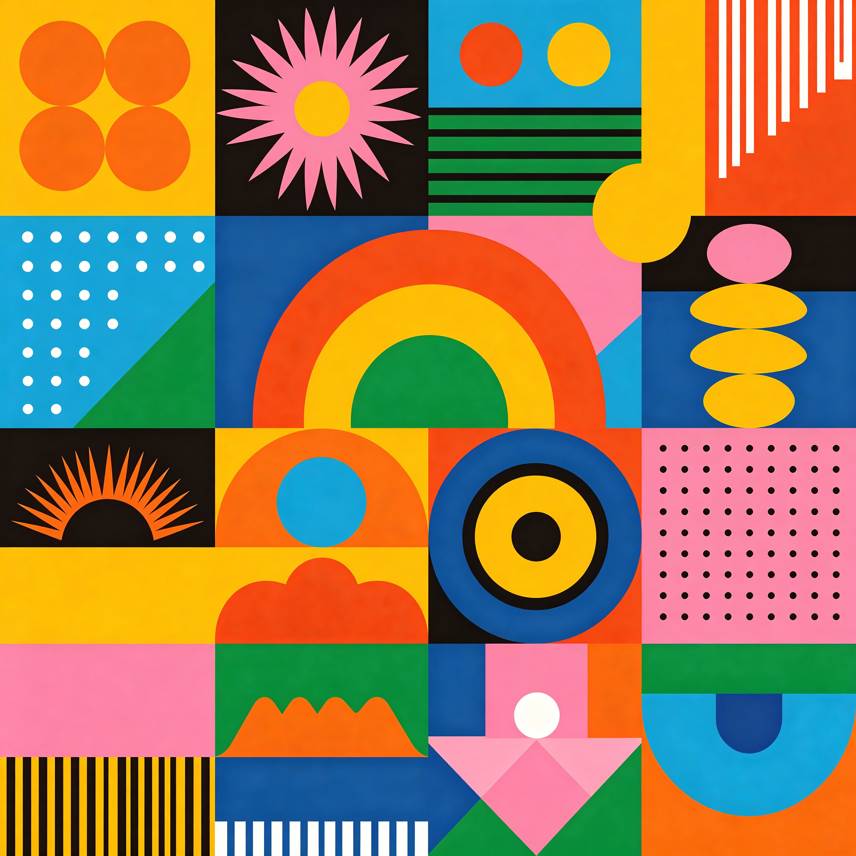 Pop Memphis Geometry