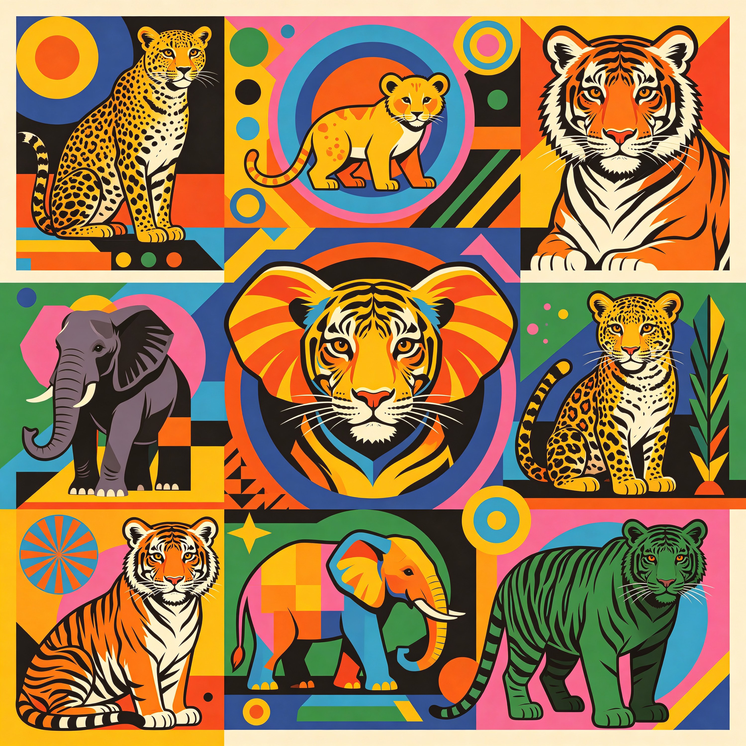 Pop Memphis Animals