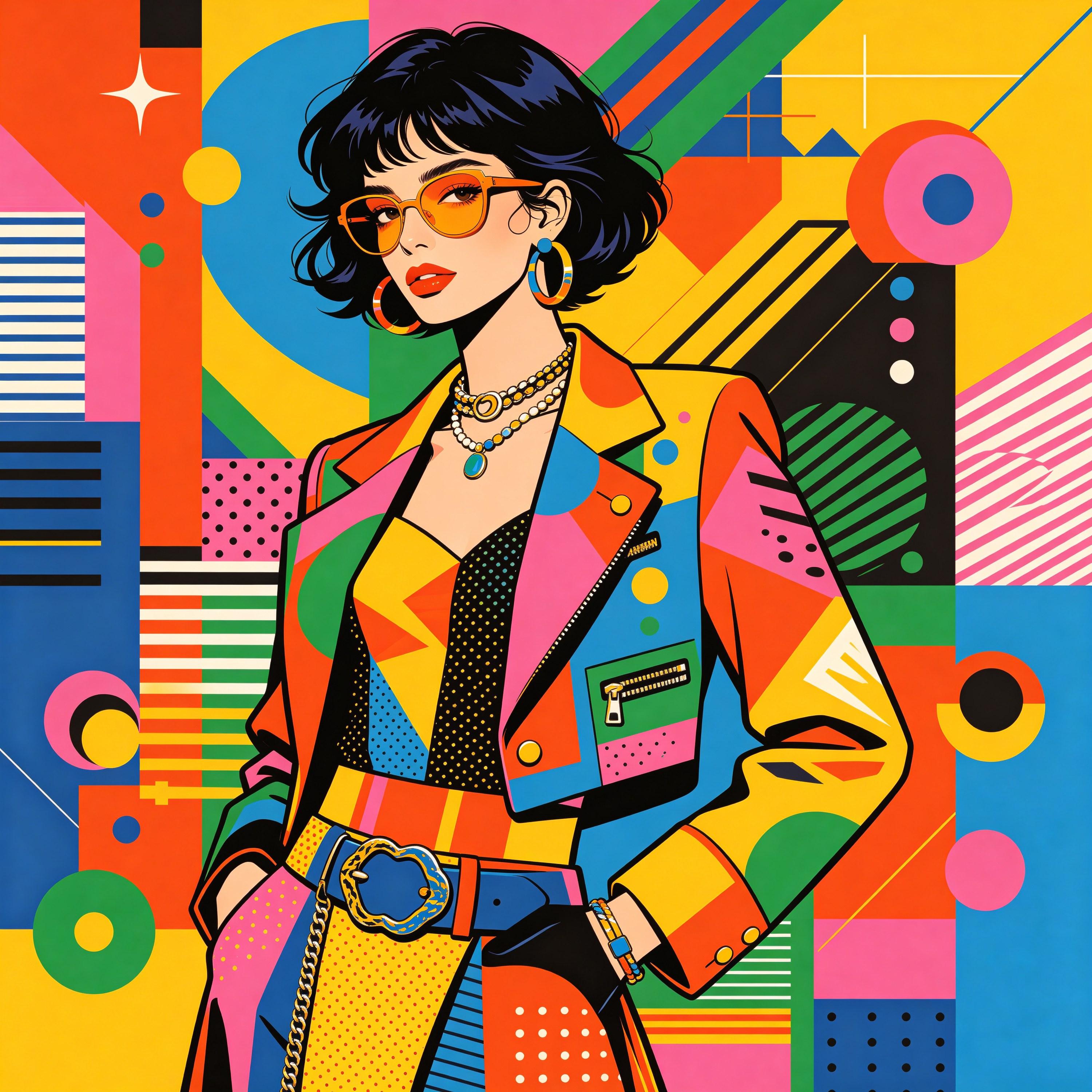 Pop Memphis Fashion