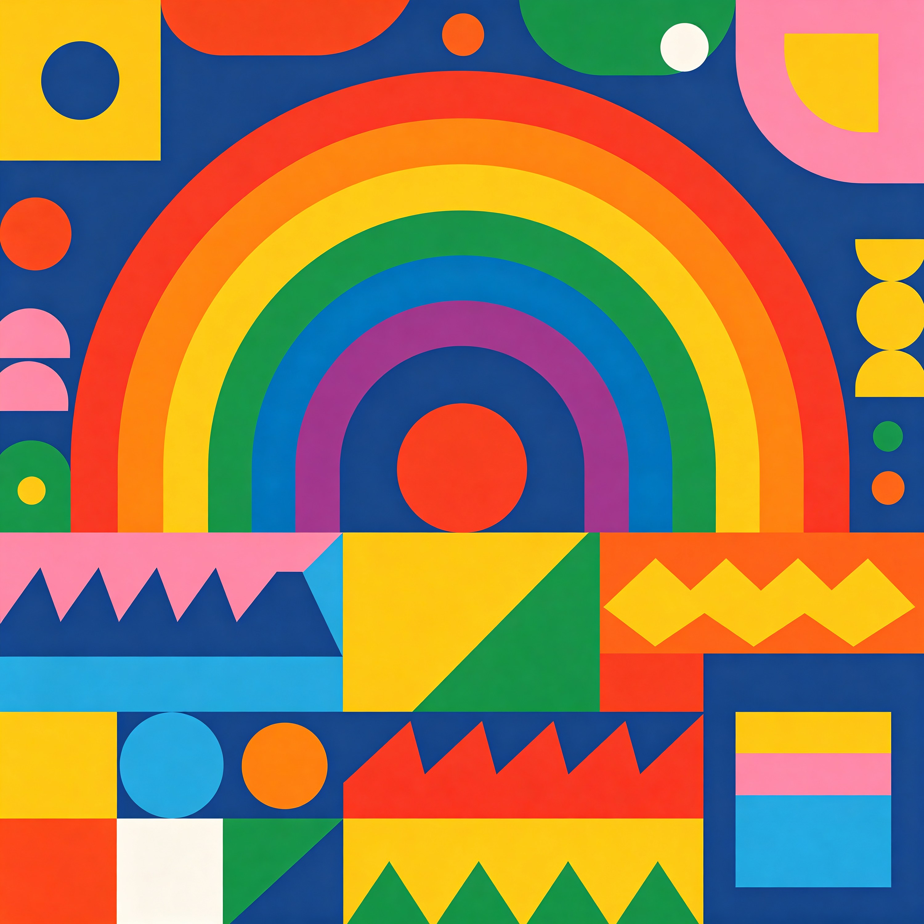 Pop Memphis Rainbow