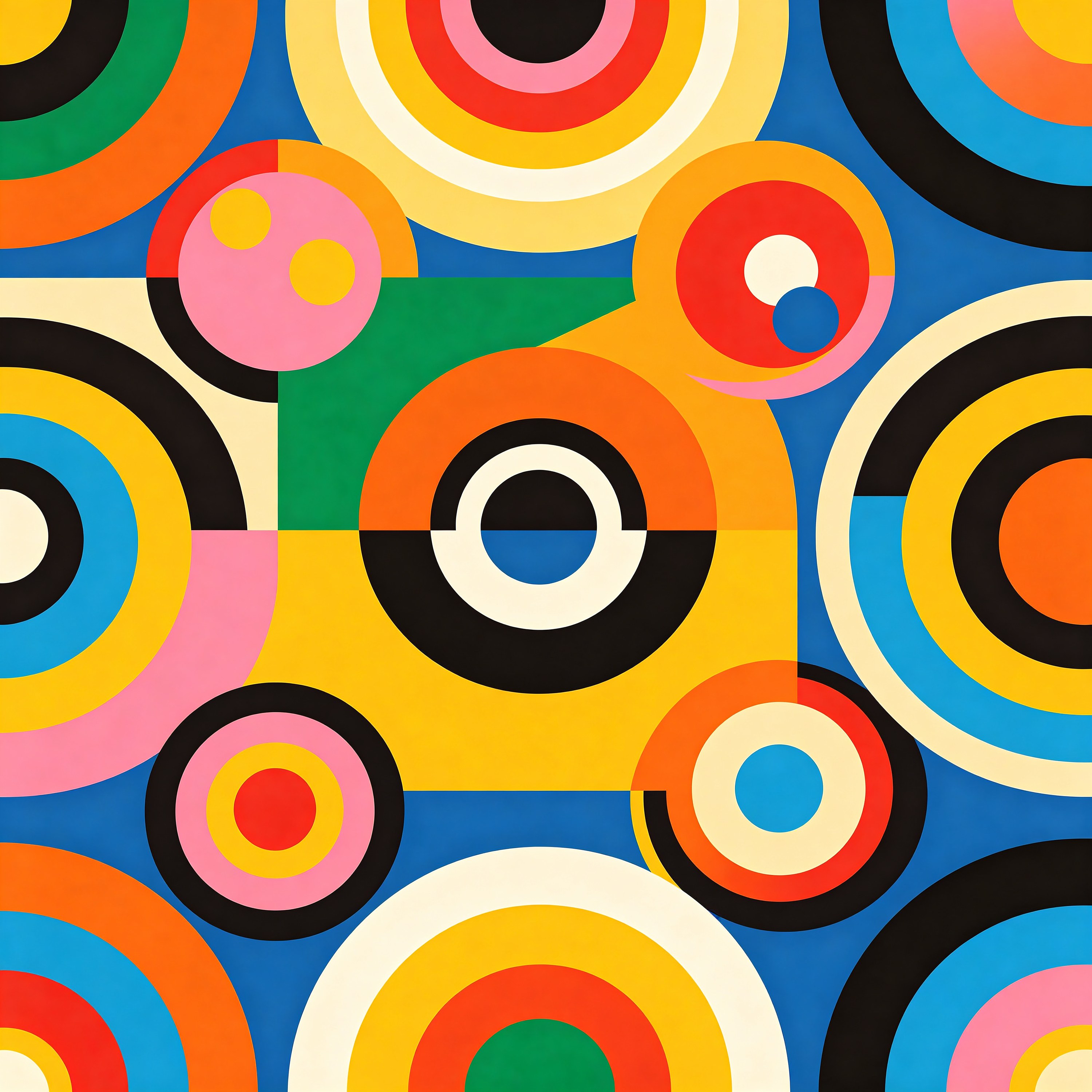 Pop Memphis Circle