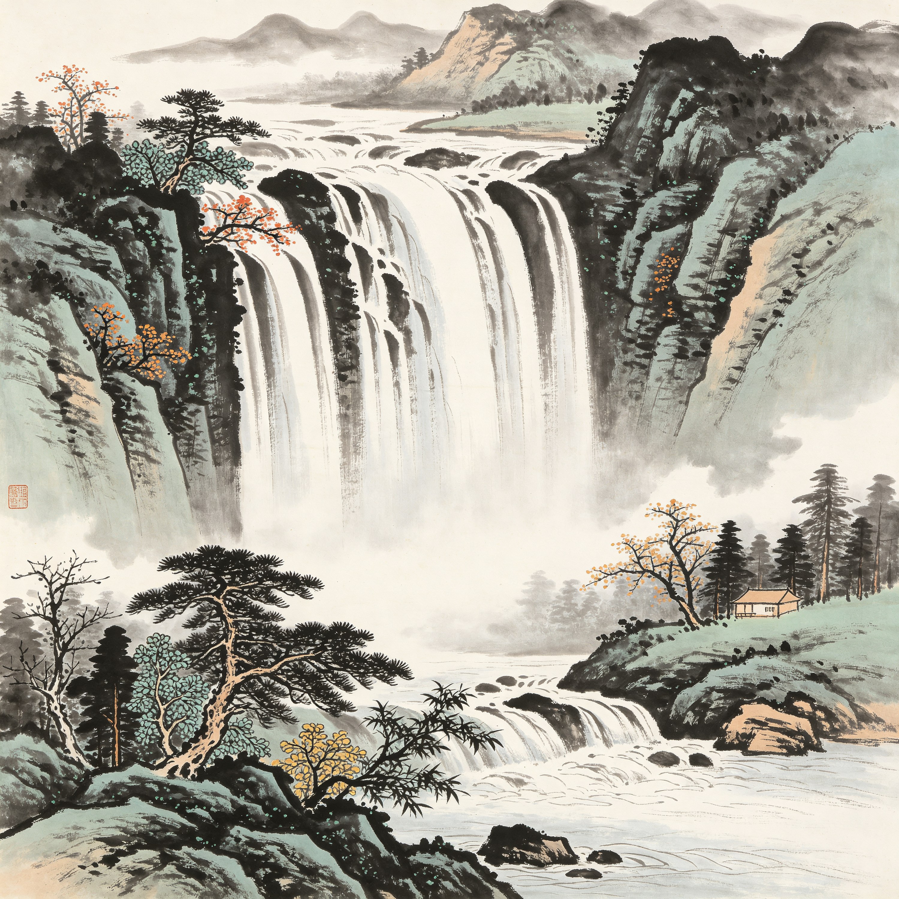 Chinese Waterfall