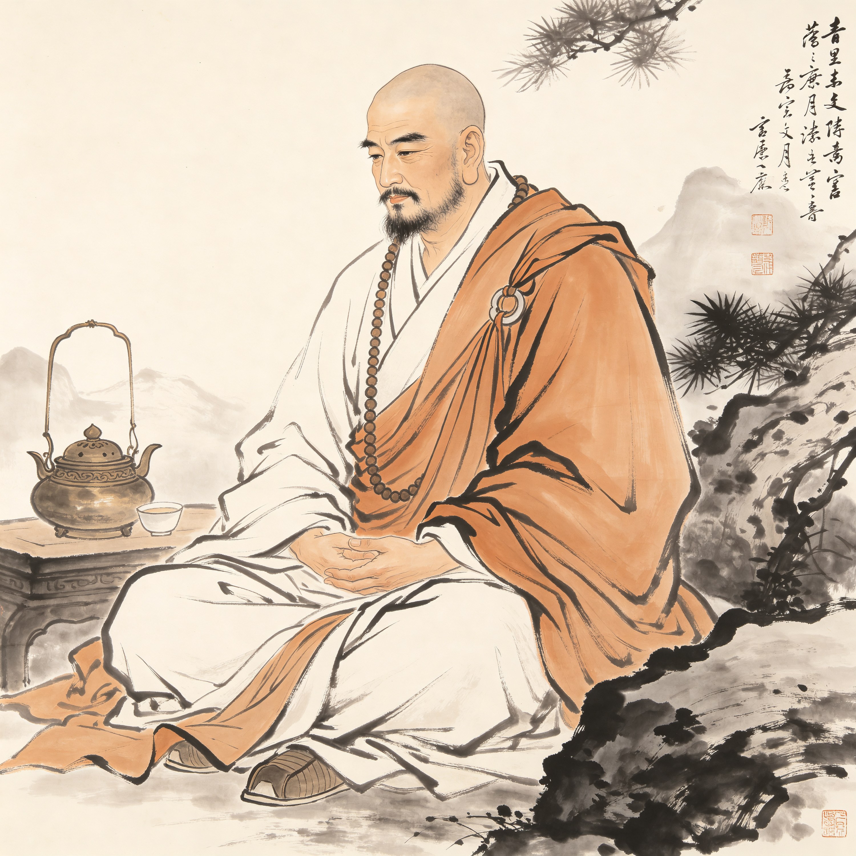 Chinese Monk