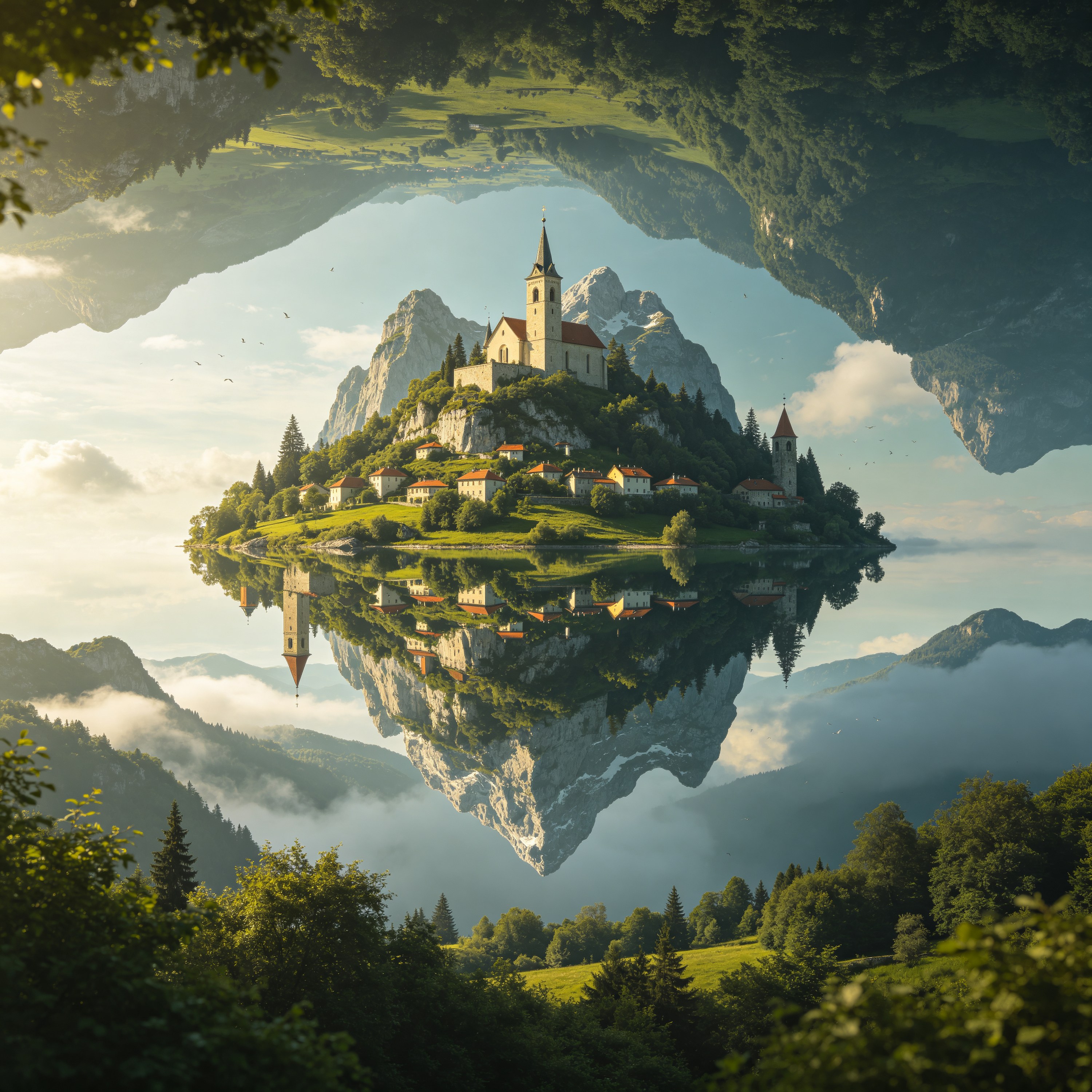 Surreal Upside-down World